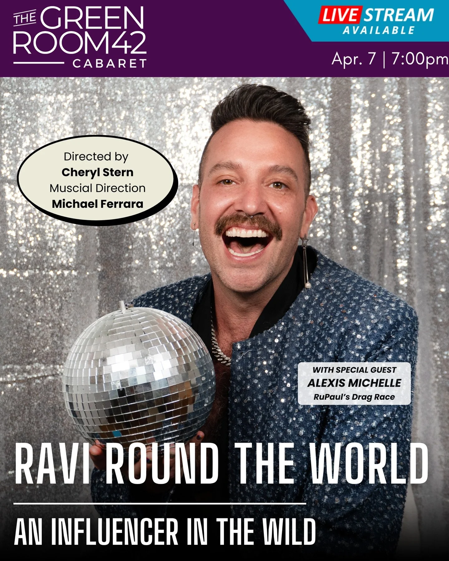 Hi friends!!! BIG NEWS 🕺🌎

My solo show Ravi Round The World: An Influencer in the Wild, is having its debut in NYC April 7 at 7pm at @thegreenroom42 Ticket link in bio.

From Scranton to The New York Times, this is the raw, thirsty, musical story 