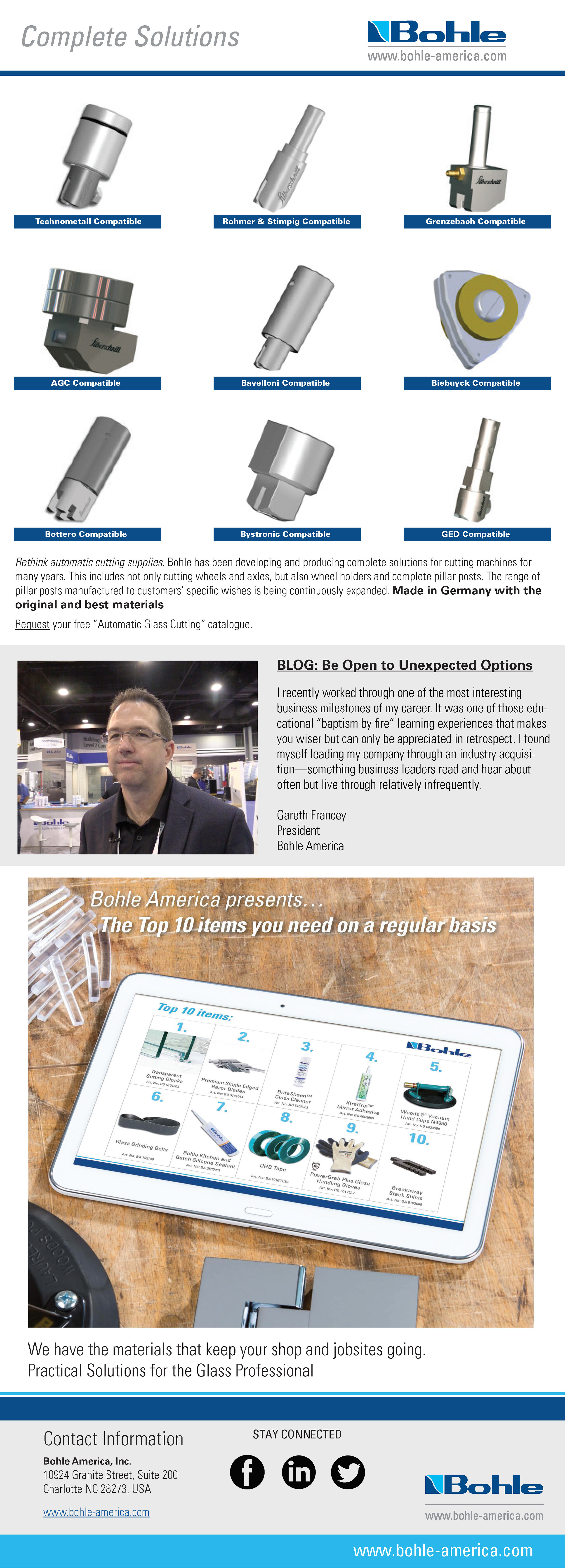 Bohle - Automatic Cutting Solutions