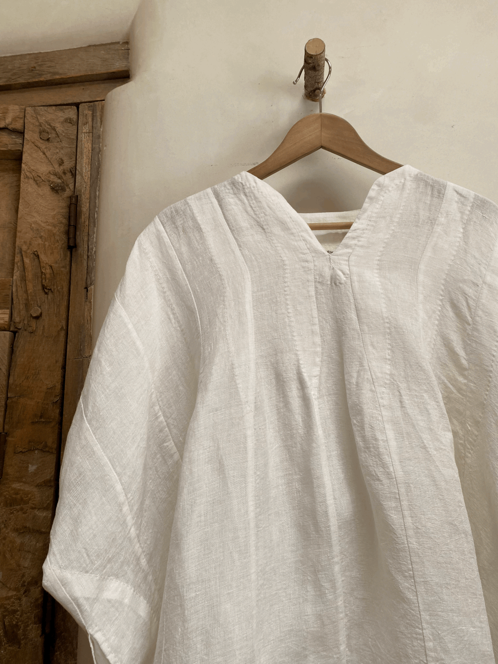 dosa / ドーサ　Yoruba Tunic ヨルバチュニック　ホワイト dosa yoruba tunic/dress — la boheme santa fe