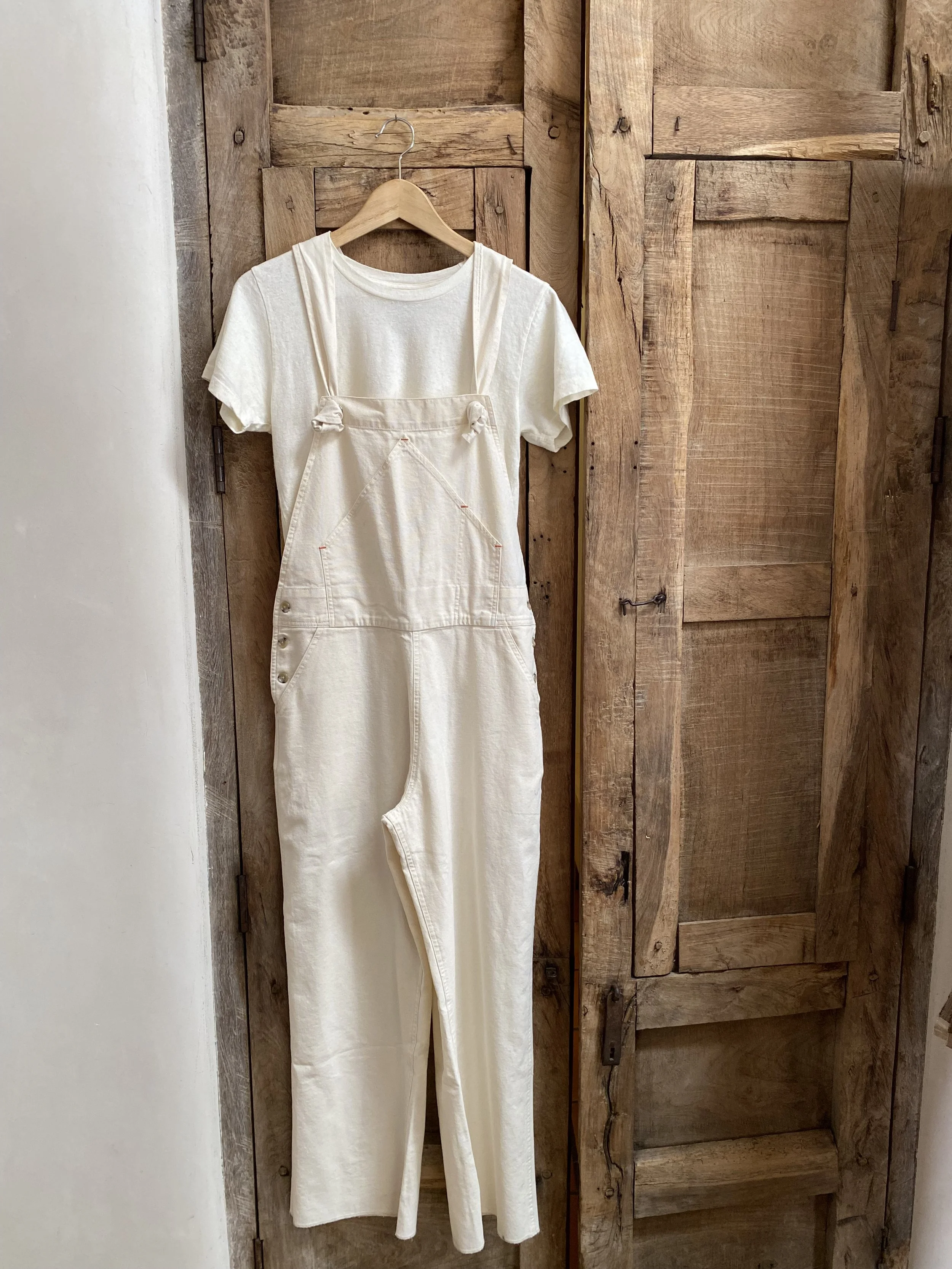 utility canvas overalls