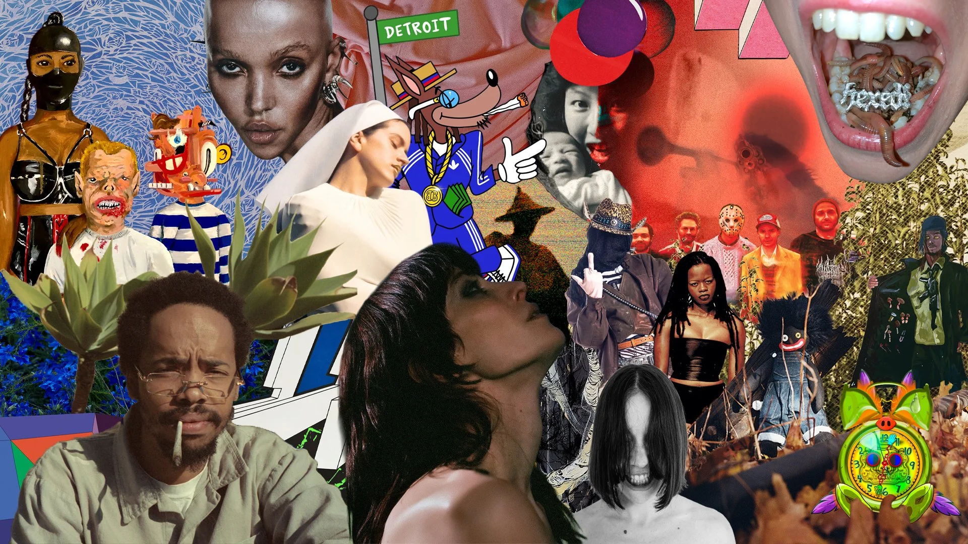 A Year in Music 2025 collage header
