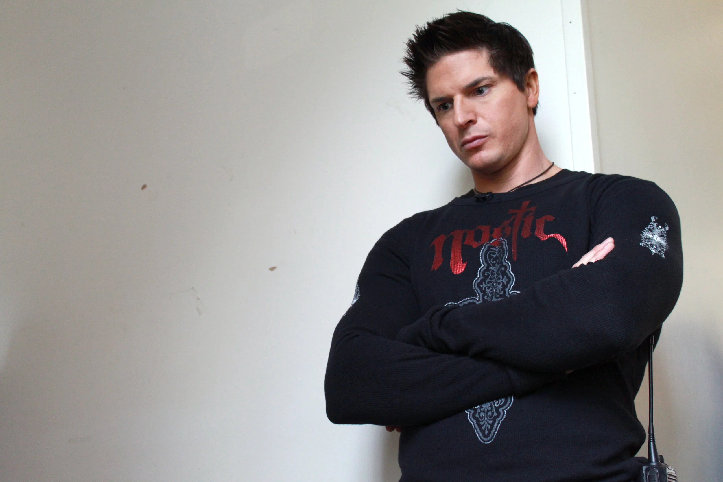 Zak Bagans during filming of Ghost Adventures  - 2009