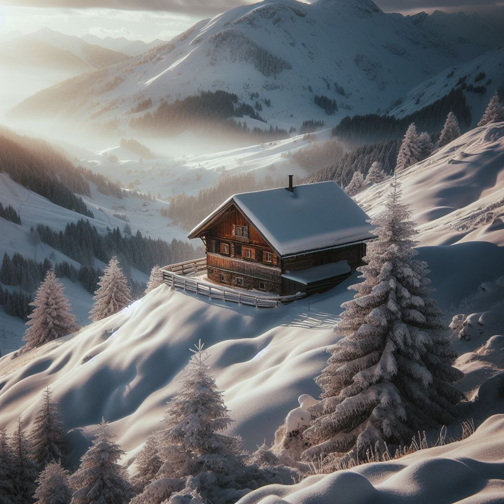 AI generated snow mountain plus  hut.png