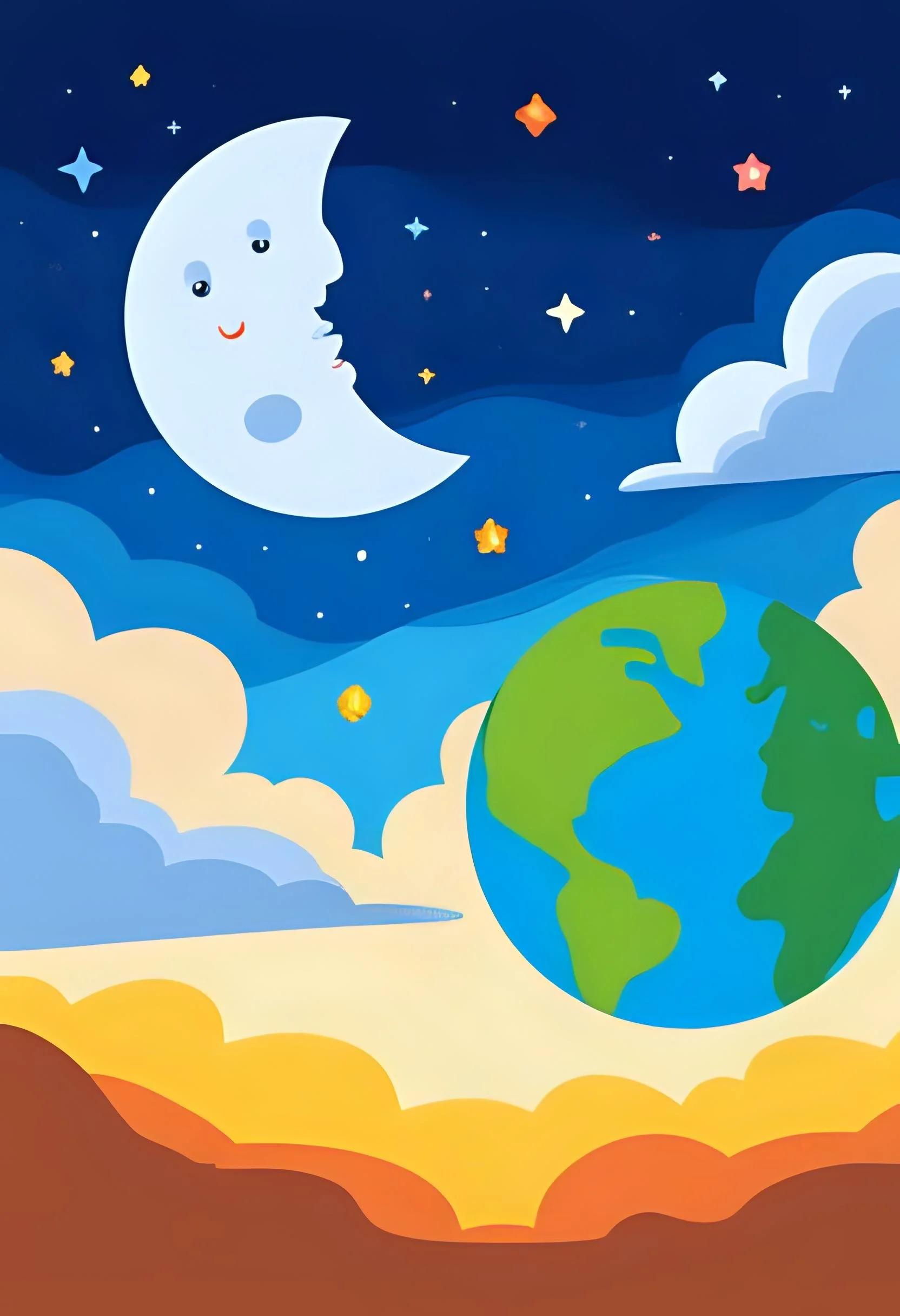 A partial part of the moon in the foreground with Earth in the background.jpg