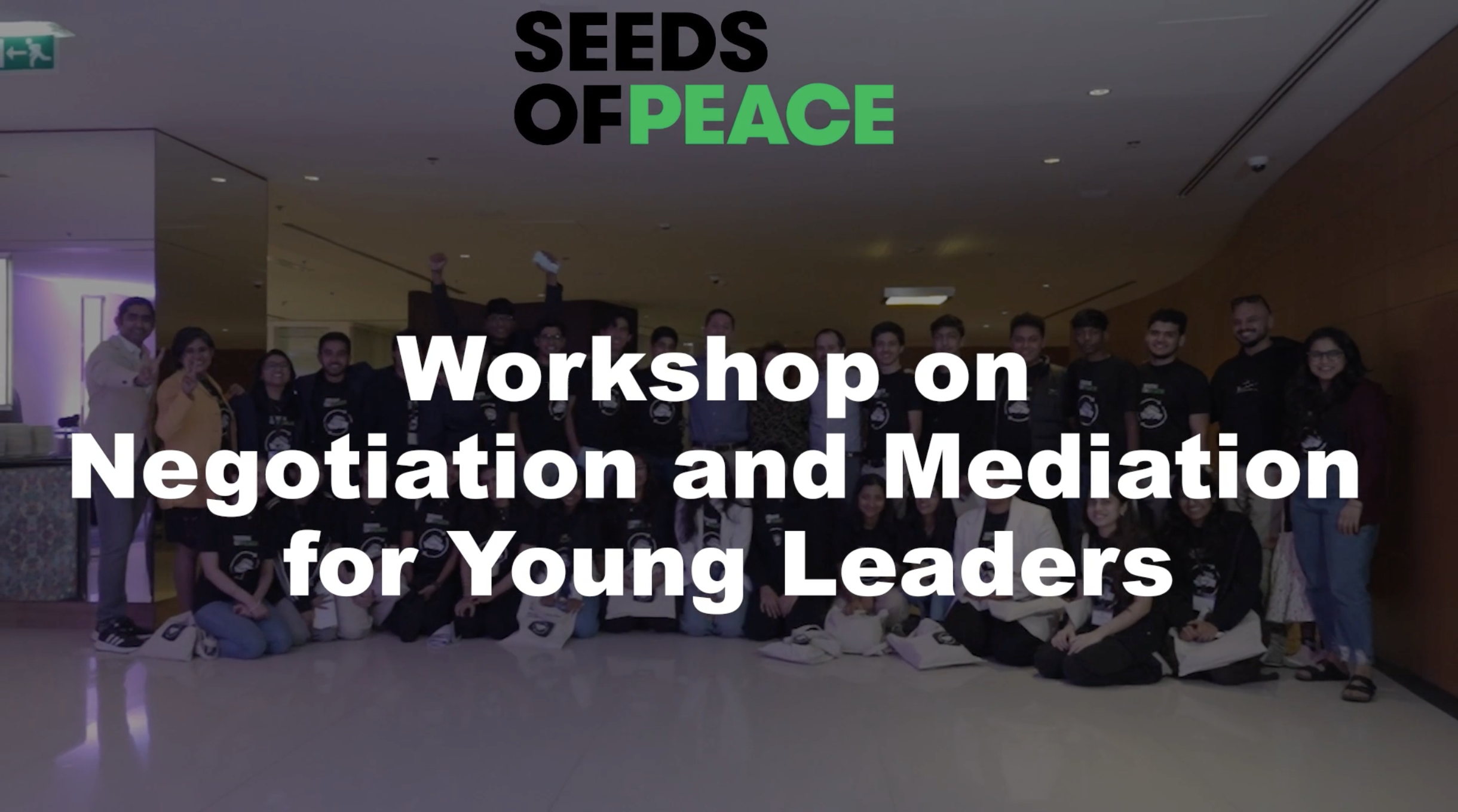 Seeds of Peace Negotiation and Mediation Program