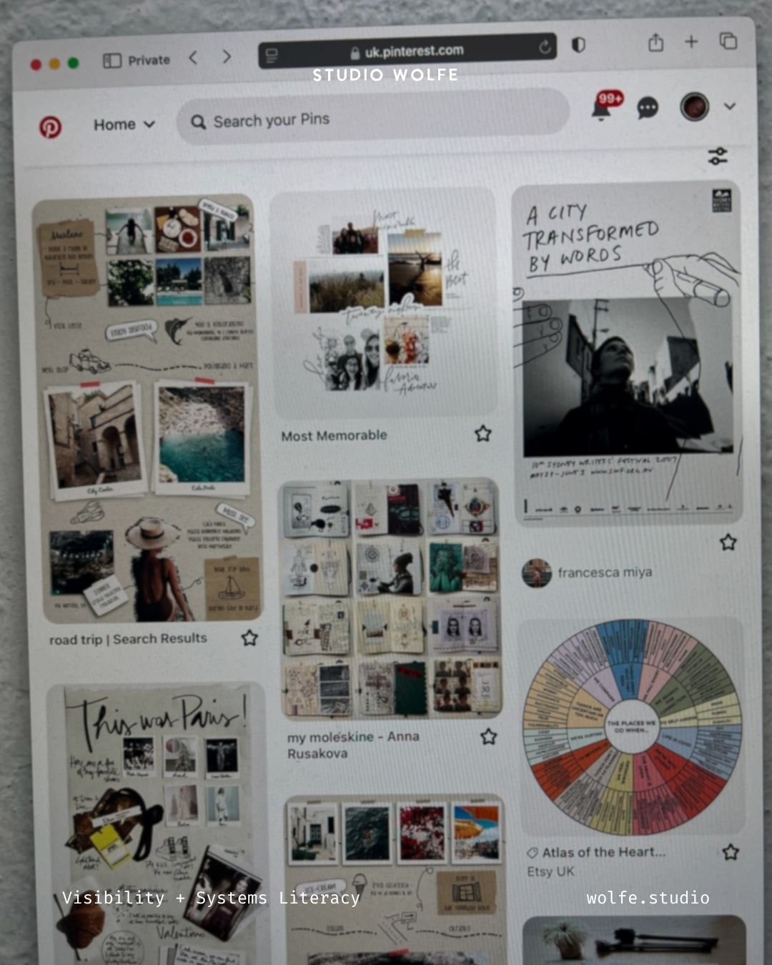 Pinterest and the Architecture of Visual Discovery in Creative Ecosystems