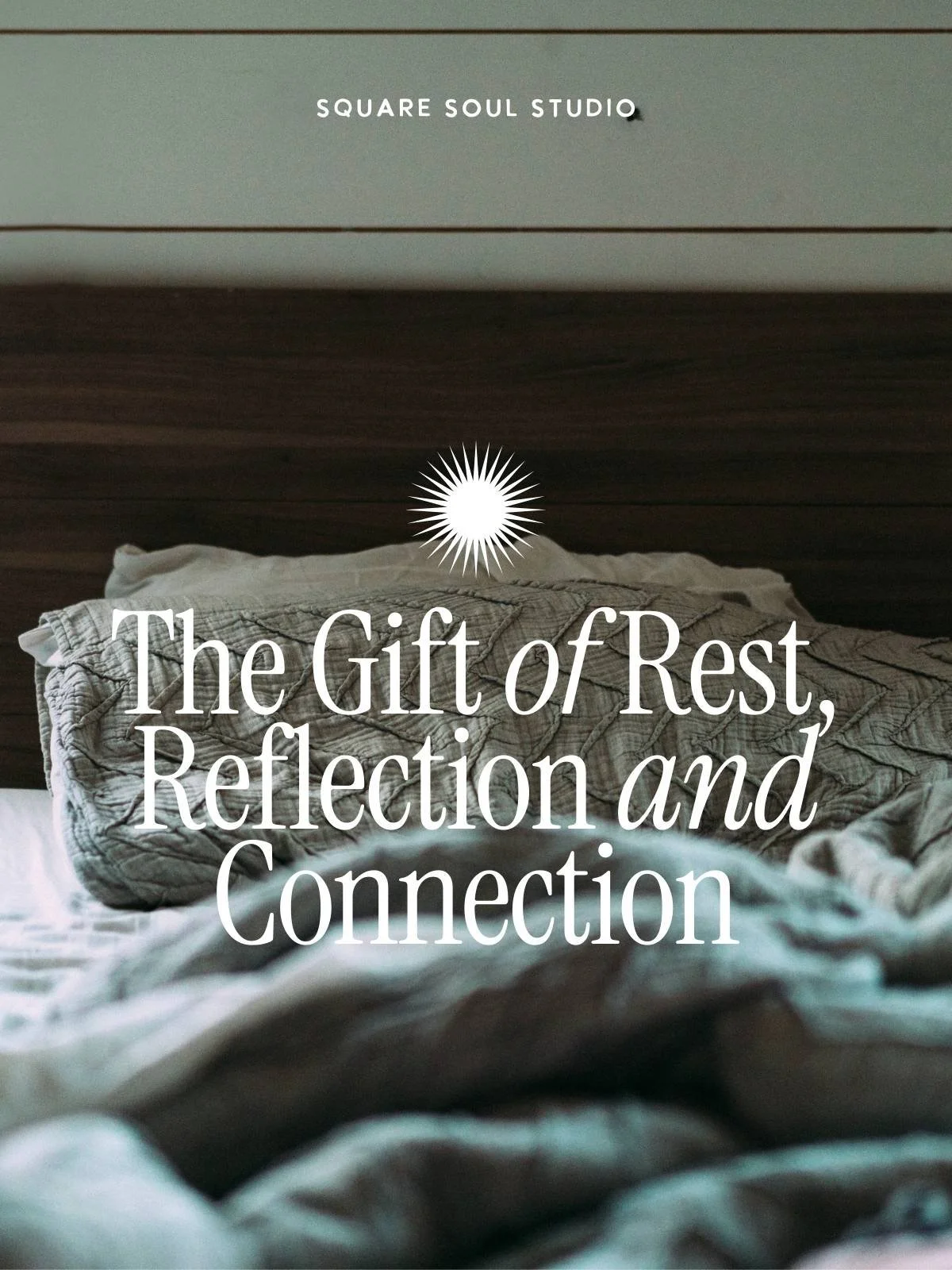 Relaxation, rest and reflection are essential for restoration and connection for creatives