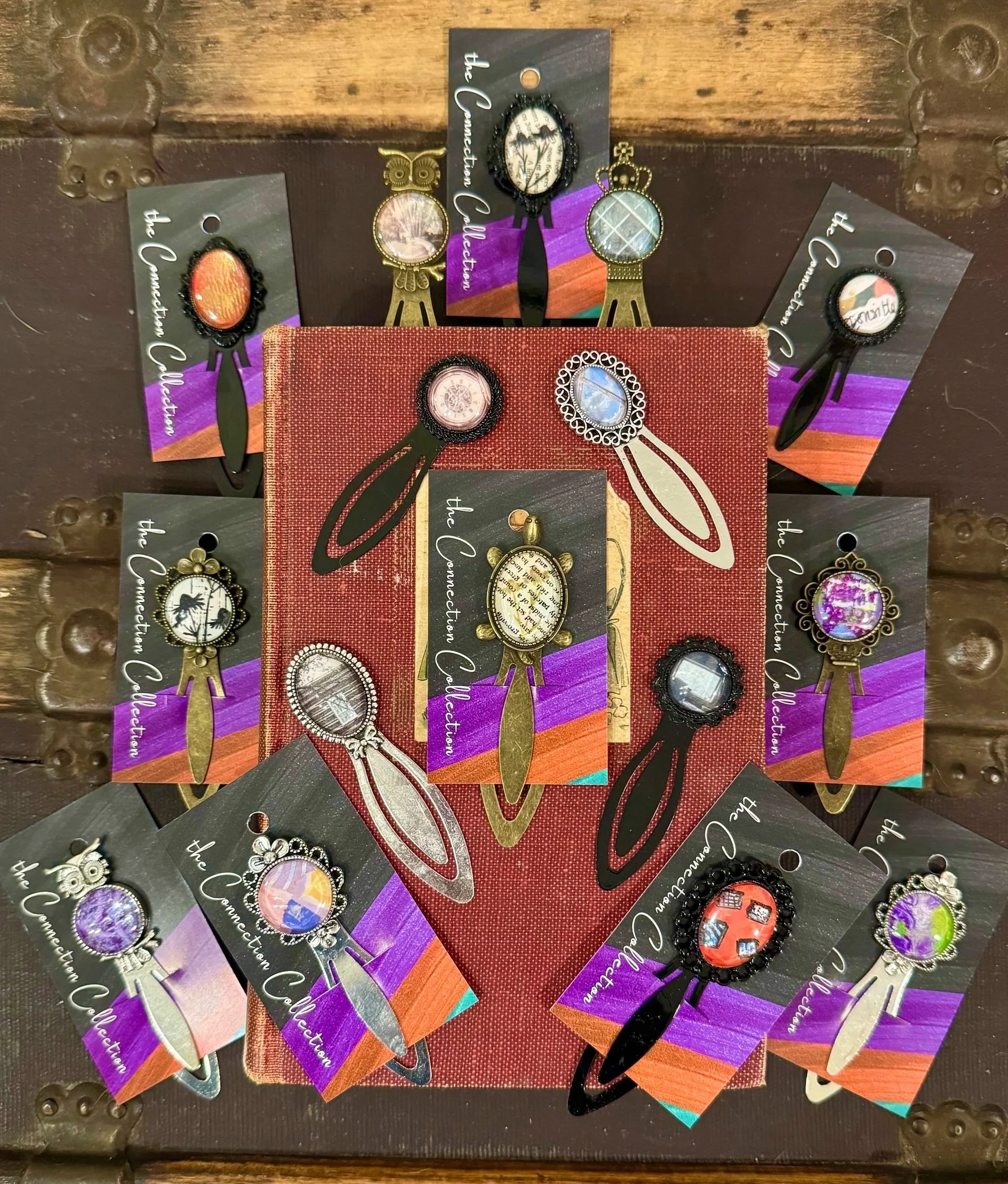 Having a really cool, one-of-a-kind bookmark makes reading even more fun!