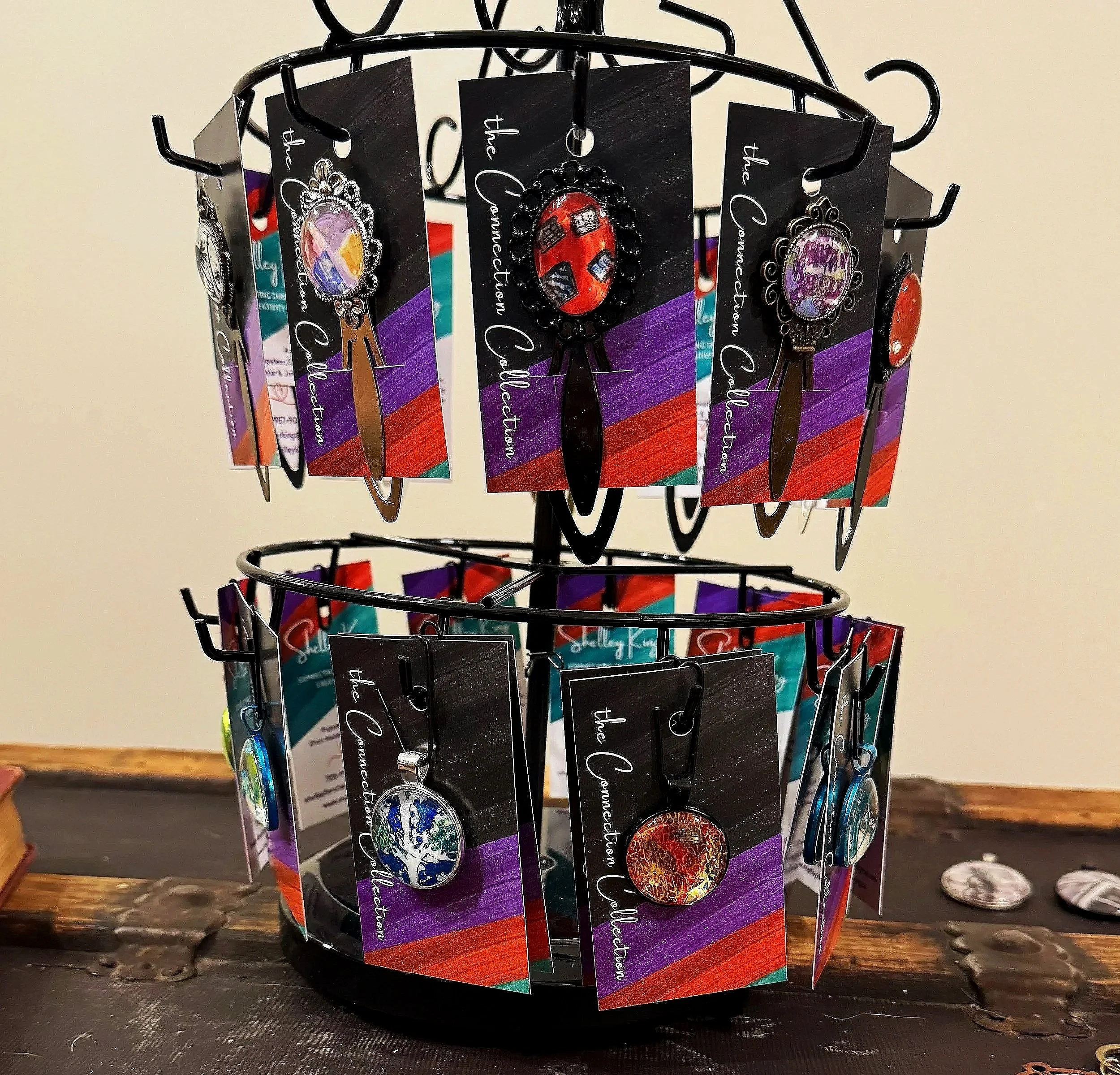 Keep an eye on Shelley King's FB & Instagram pages for updates about where to see Shelley's work.  She'd love to meet you in person!  