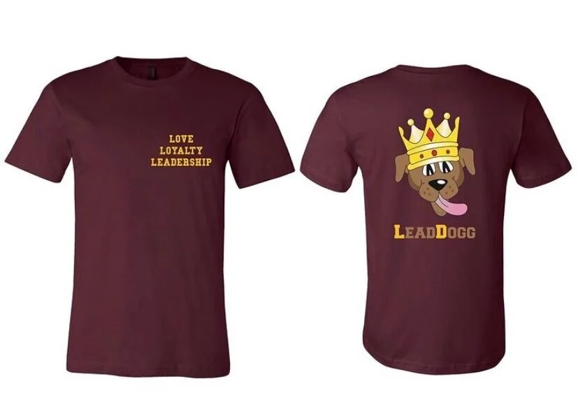 LOVE, LOYALTY AND LEADERSHIP T-SHIRT