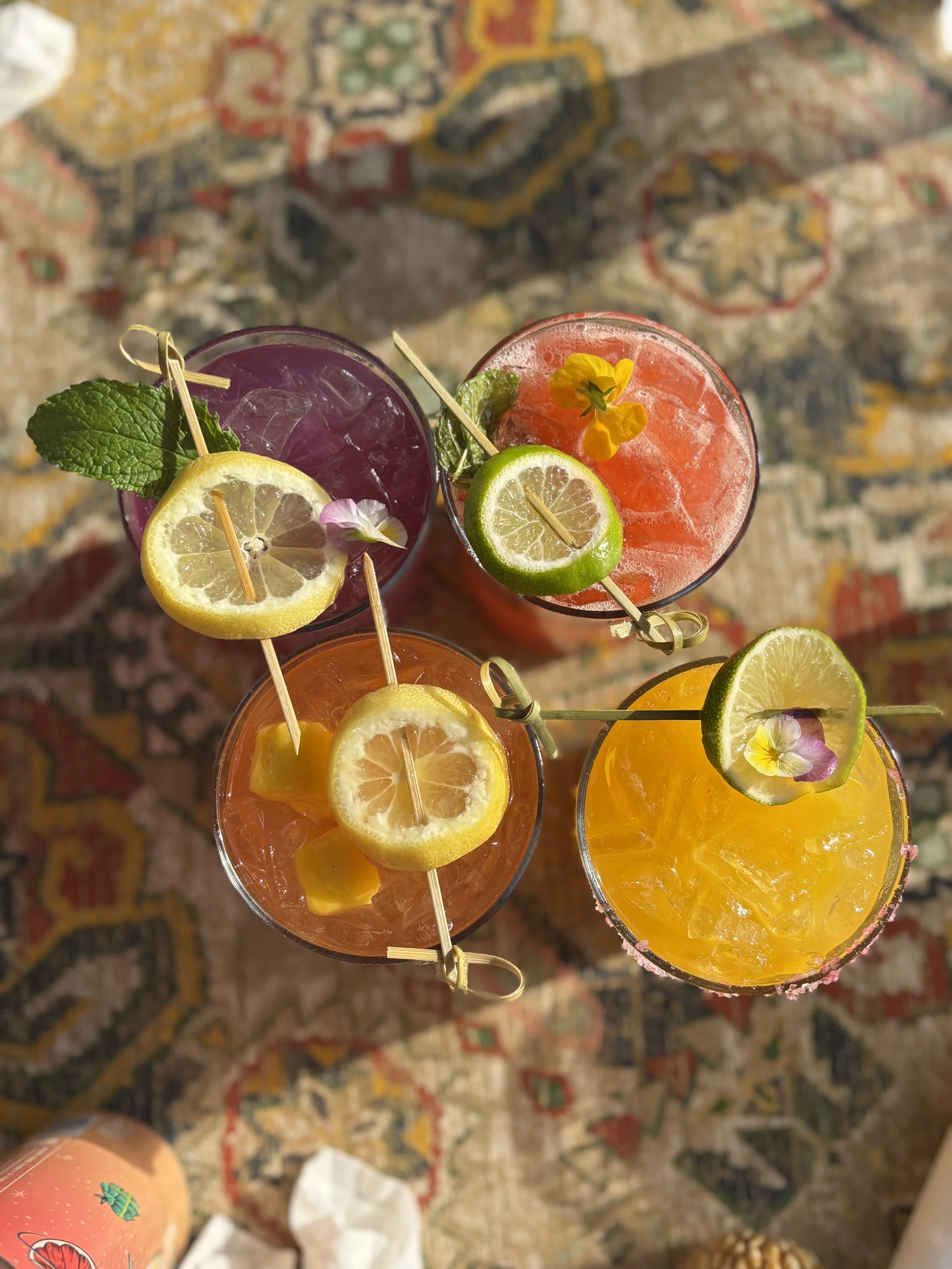 Bar Menu drinks at Wild Craft Eatery