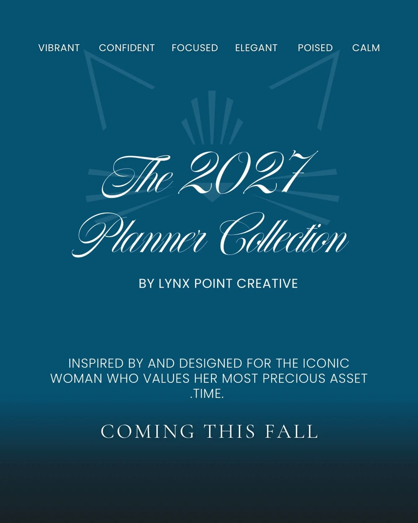 The wait is finally almost over - gird your loins

#lynxpointcreative #plannergoals #2027