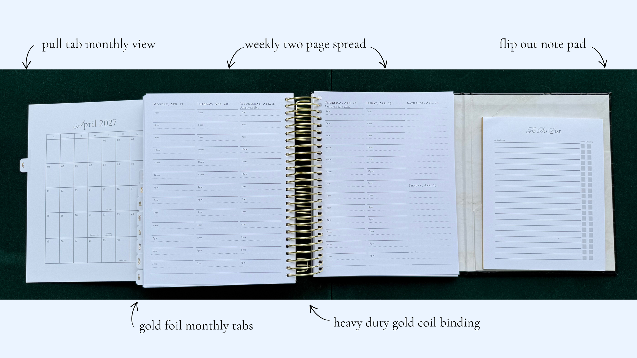 Lynx Point Creative Signature Pull-Tab Monthly Pages