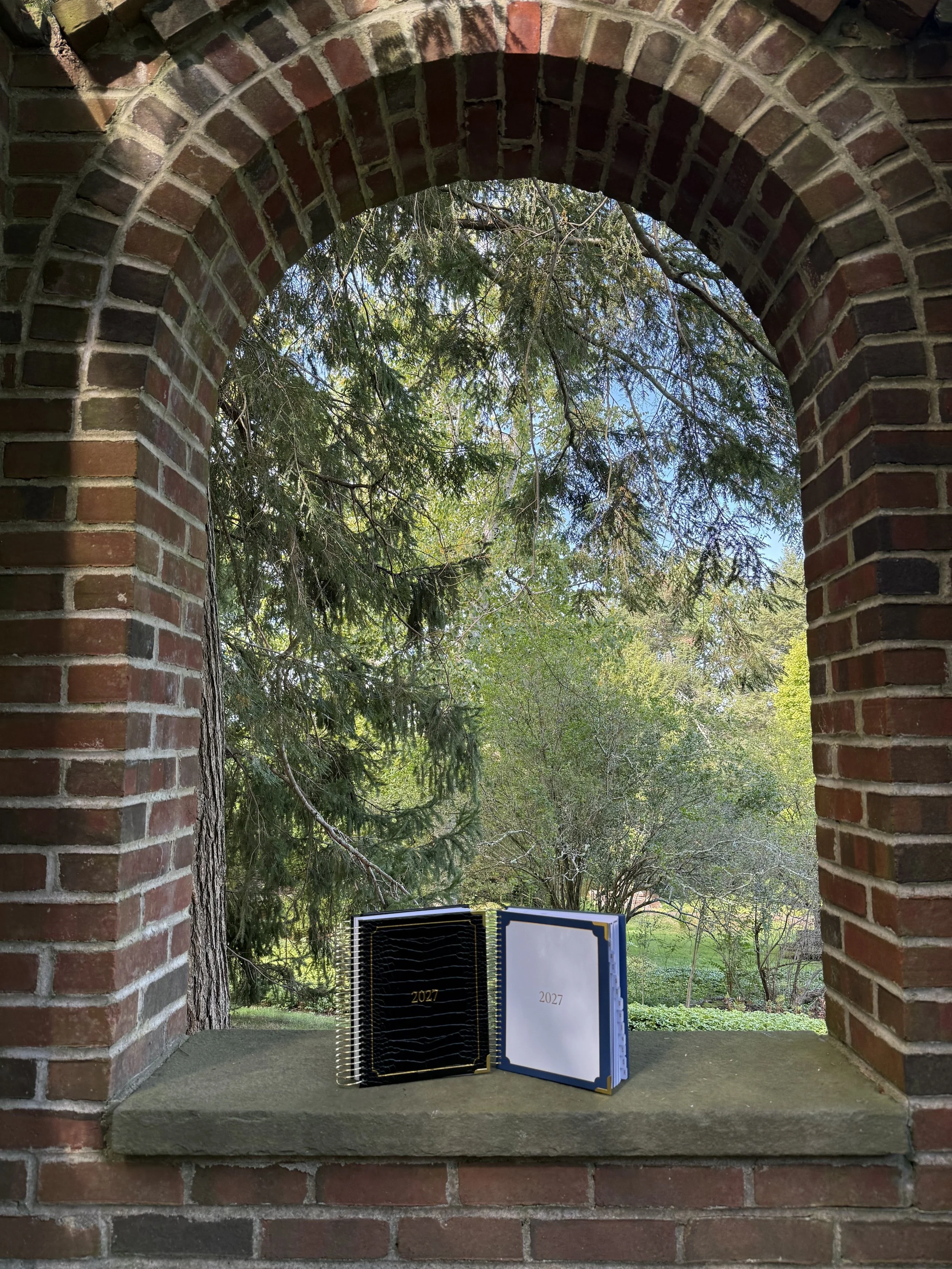 Lynx Point Planner 2027 collection was photographed at a gilded age estate in upstate NY