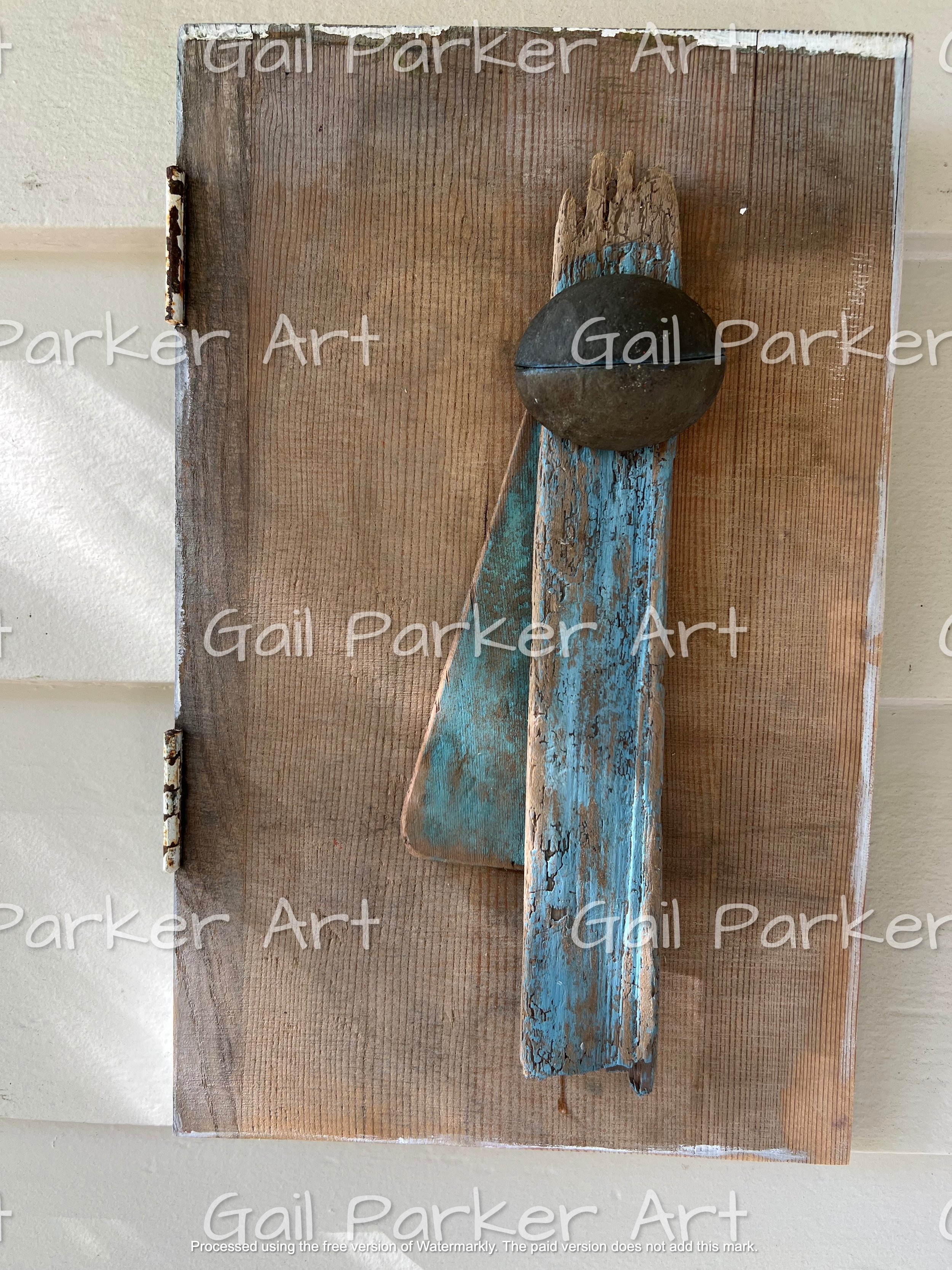Woody from Puget Sound
10"x14" found objects
Ready to hang
Price $50