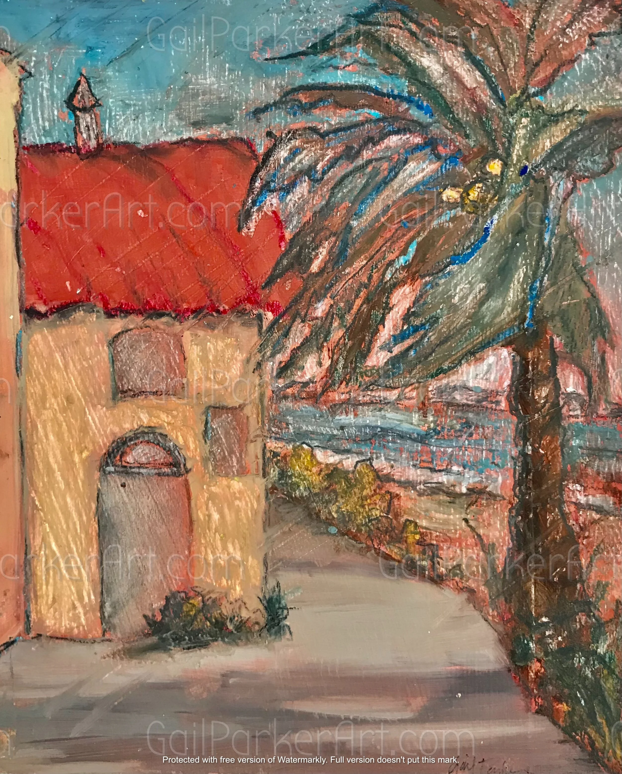Croatian Village
12 x14” Oil mounted on 3” deep birch panel
Ready to hang or stand independently
$300