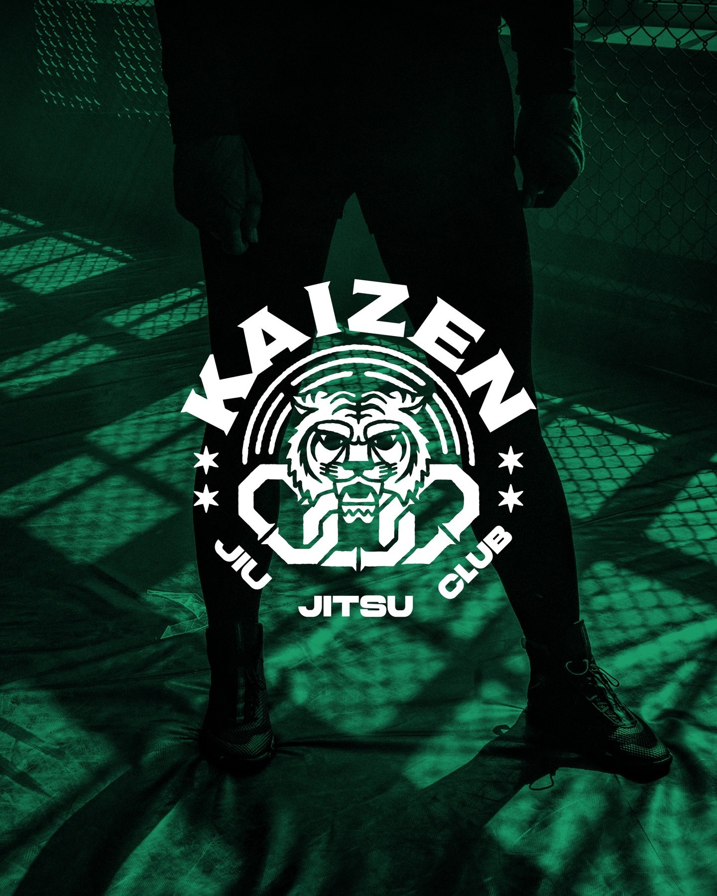 So stoked to see the guys @kaizenjiujitsuclub have their official grand opening over the weekend.

Here&rsquo;s a look into the branding for the local Chicago jiu jitsu club. 🐅🪽👊