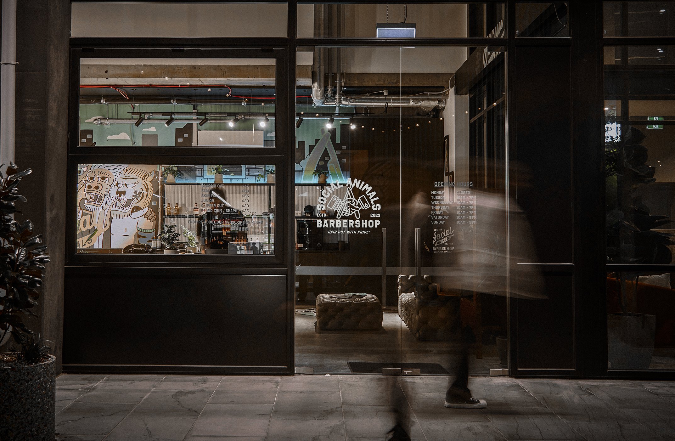 SOCIAL ANIMALS BARBERSHOP