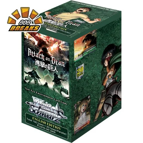 [EN] Weiss Schwarz Attack on Titan Vol.2 Booster Box (20 Packs) [REPRINT]