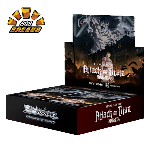 [EN] Weiss Schwarz Attack on Titan: Final Season Booster Box (16 Packs)