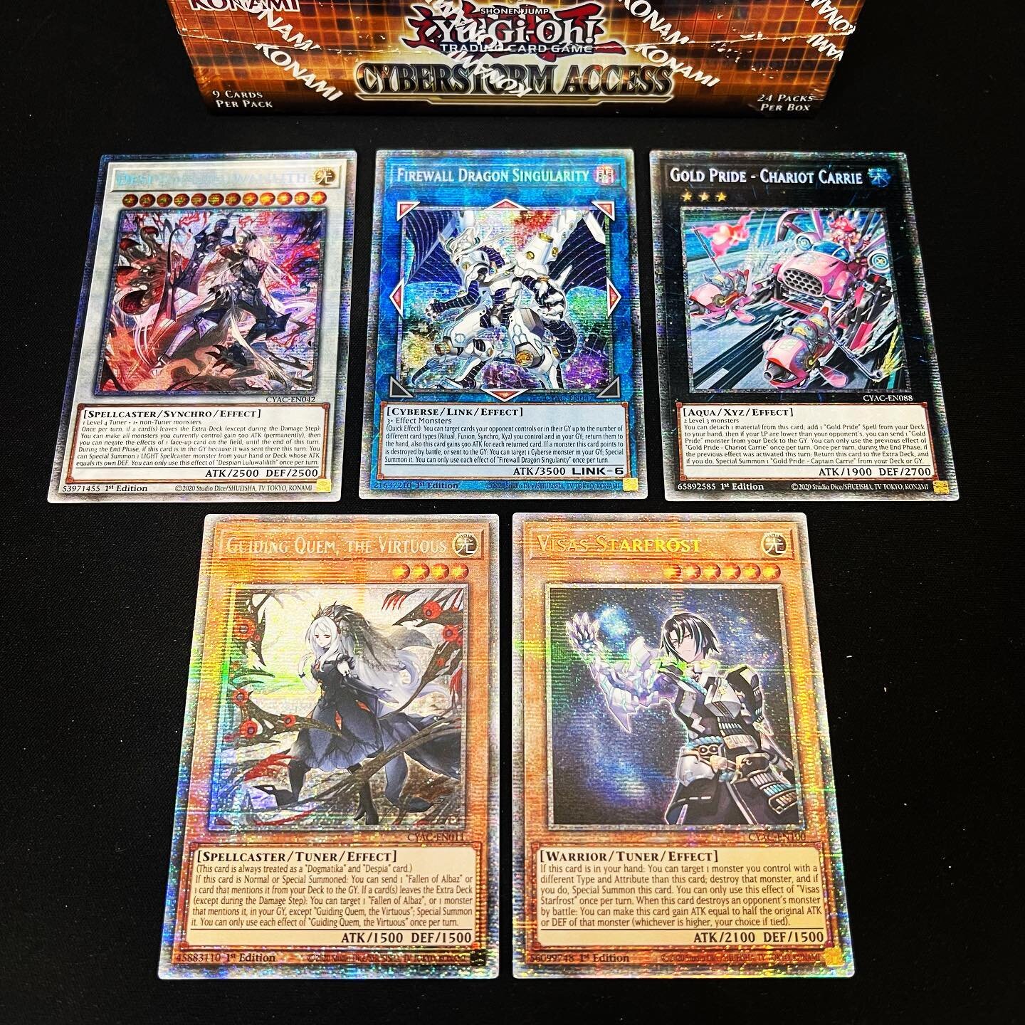 Singles for Cyberstorm Access is now available!

Find all 5 Starlight Rares and more in the latest Yugioh set, including the newly introduced Mannadium and Nemleria archtypes!

It&rsquo;s time to duel!

#yugioh #yugiohcards #yugiohtcg #yugiohocg #cyb