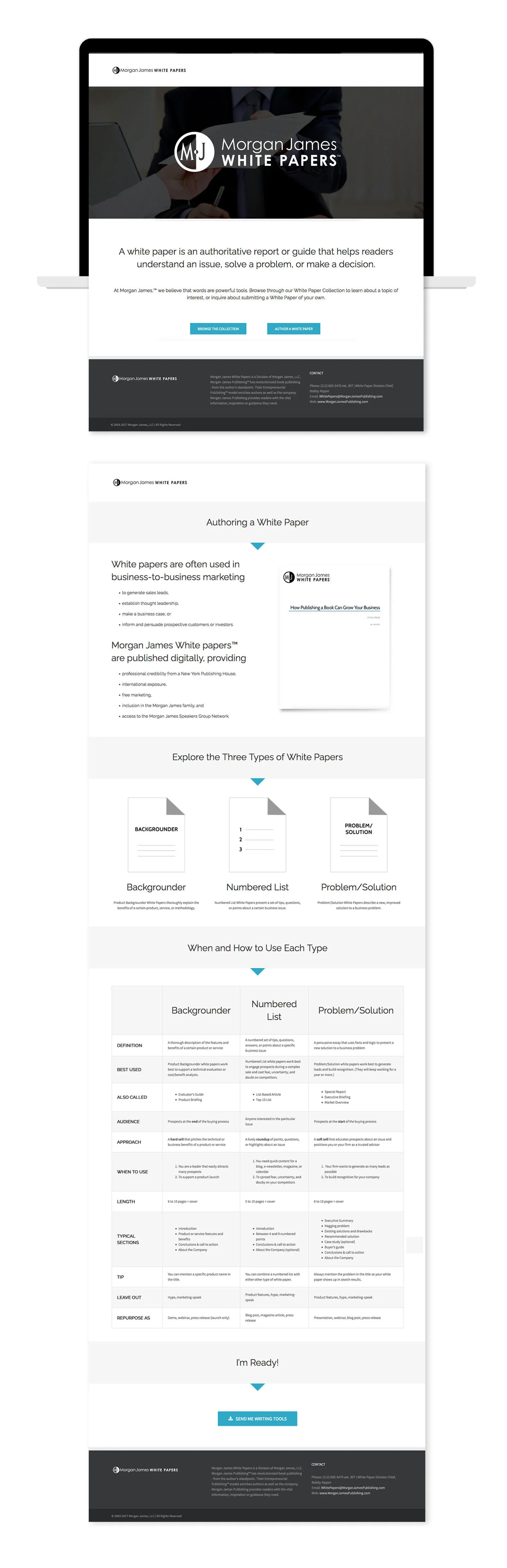 Landing Page | Morgan James White Papers