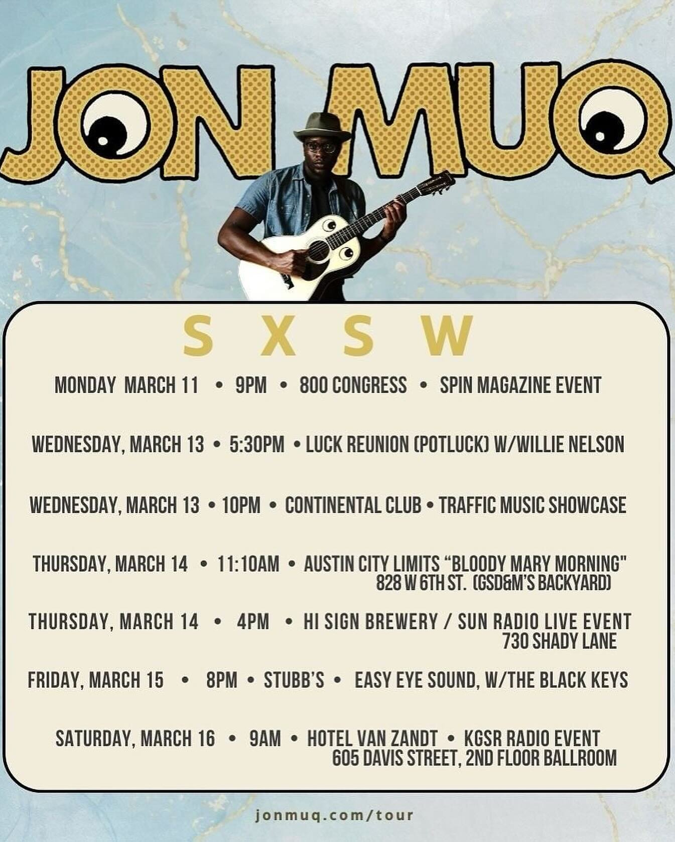 It&rsquo;s SXSW time! Check out Reliant artists Jon Muq, Dale Hollow, and Jack Barksdale making a splash down in Austin at all their shows!