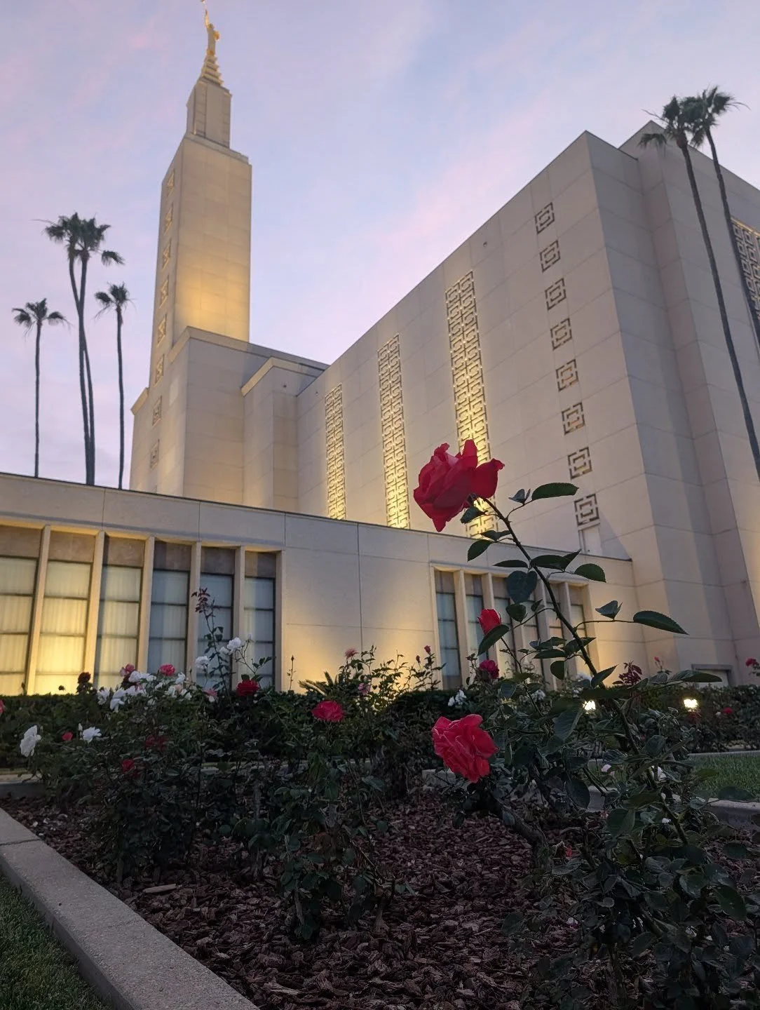 An  Invitation and Message from the Los Angeles Temple Presidency.

"Our invitation and challenge to you is to leave the temple each time you serve with increased power and joy.&nbsp; It is good that we come to serve and help others &ldquo;get n
