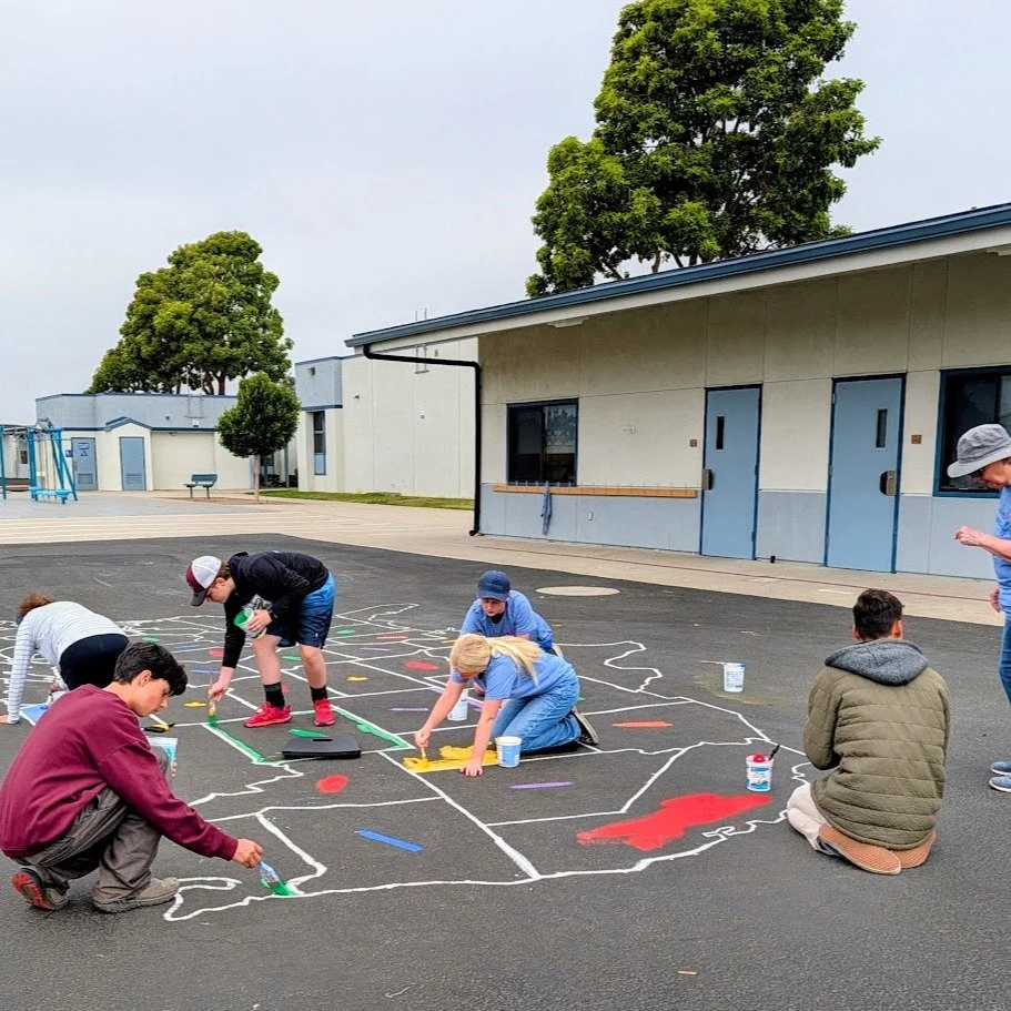 Members of the Santa Maria Stake, including the Young Men and Young Women of The River Bridge Ward, participated in the bi-annual Serve Santa Maria Day of Service on Saturday September 12, 2026. 

The River Bridge Youth participated in painting USA a