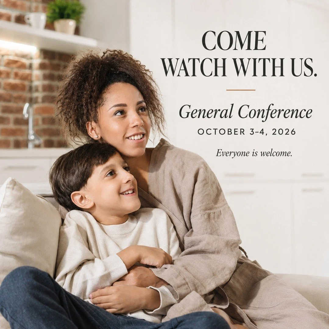 There&rsquo;s room for you. 🤍
General Conference is a chance to slow down, gather together, and hear messages of Jesus Christ, hope, faith, and direction from God.
Whether you&rsquo;ve watched every conference or have absolutely no idea what General