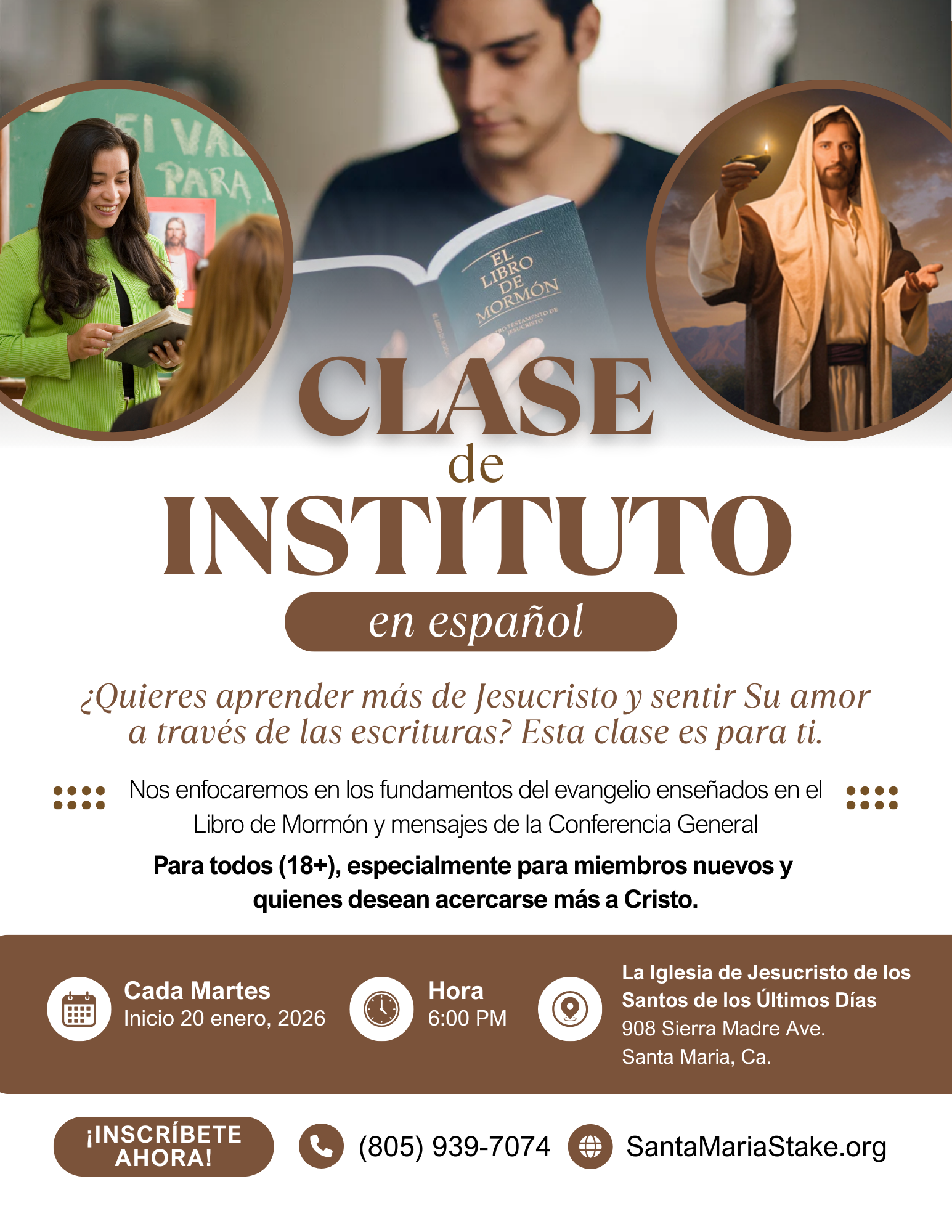 Anuncio con Información sobre Instituto en español 2026 (Flyer).png