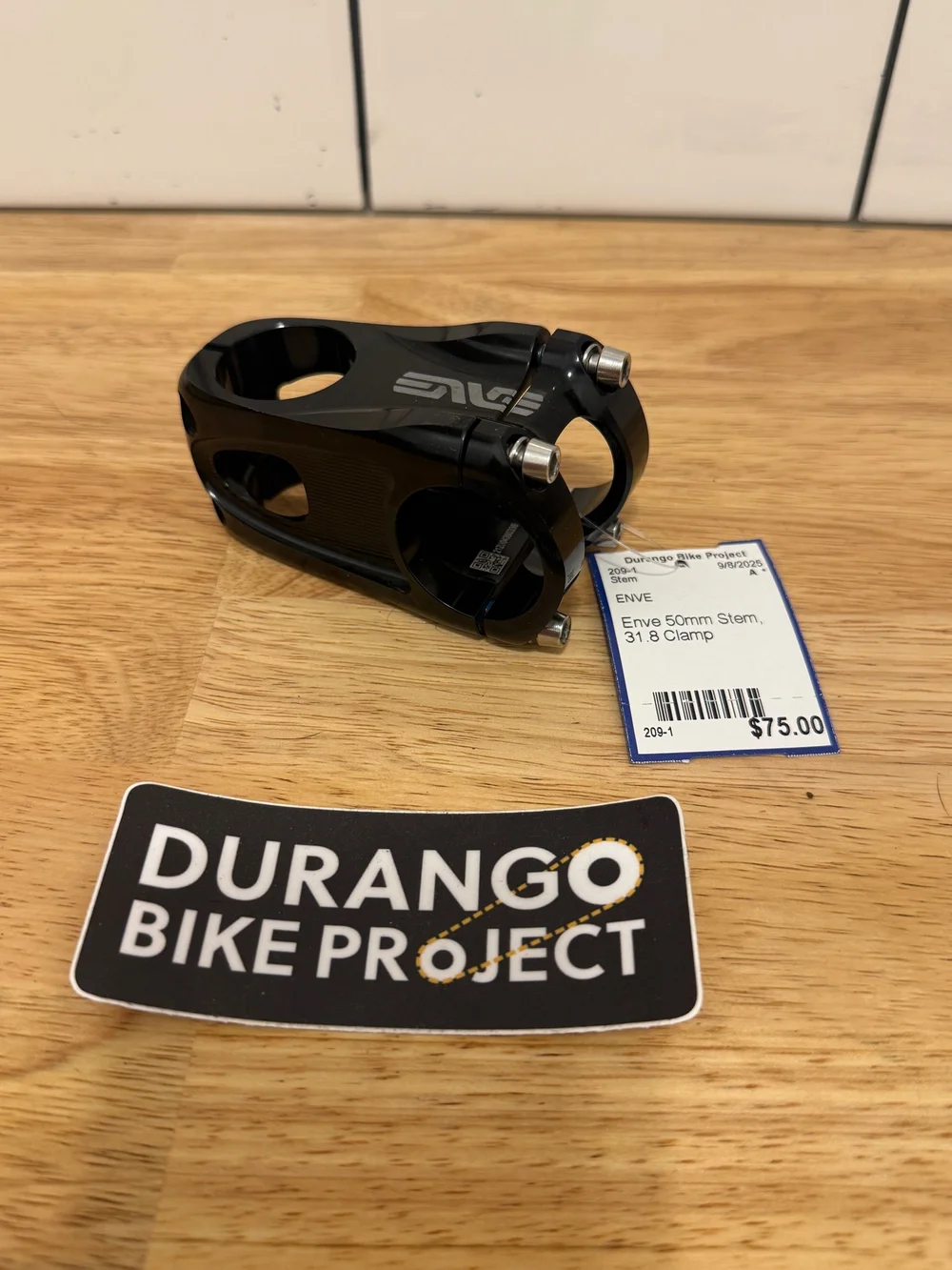ENVE Stem - 50mm - 31.8 Clamp — Durango Bike Project
