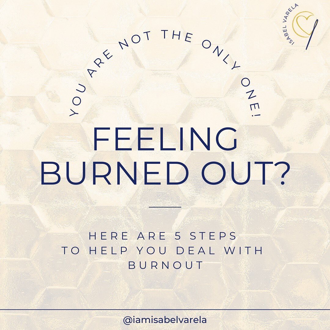 If you are feeling burned out, you are not alone! Here are five tips that I have used and still use to help deal with burnout and how to avoid it. Let me know if you find this useful!
....
🌞Remember that you are in control of your life ❤️❤️❤️

⁣
.⁣
