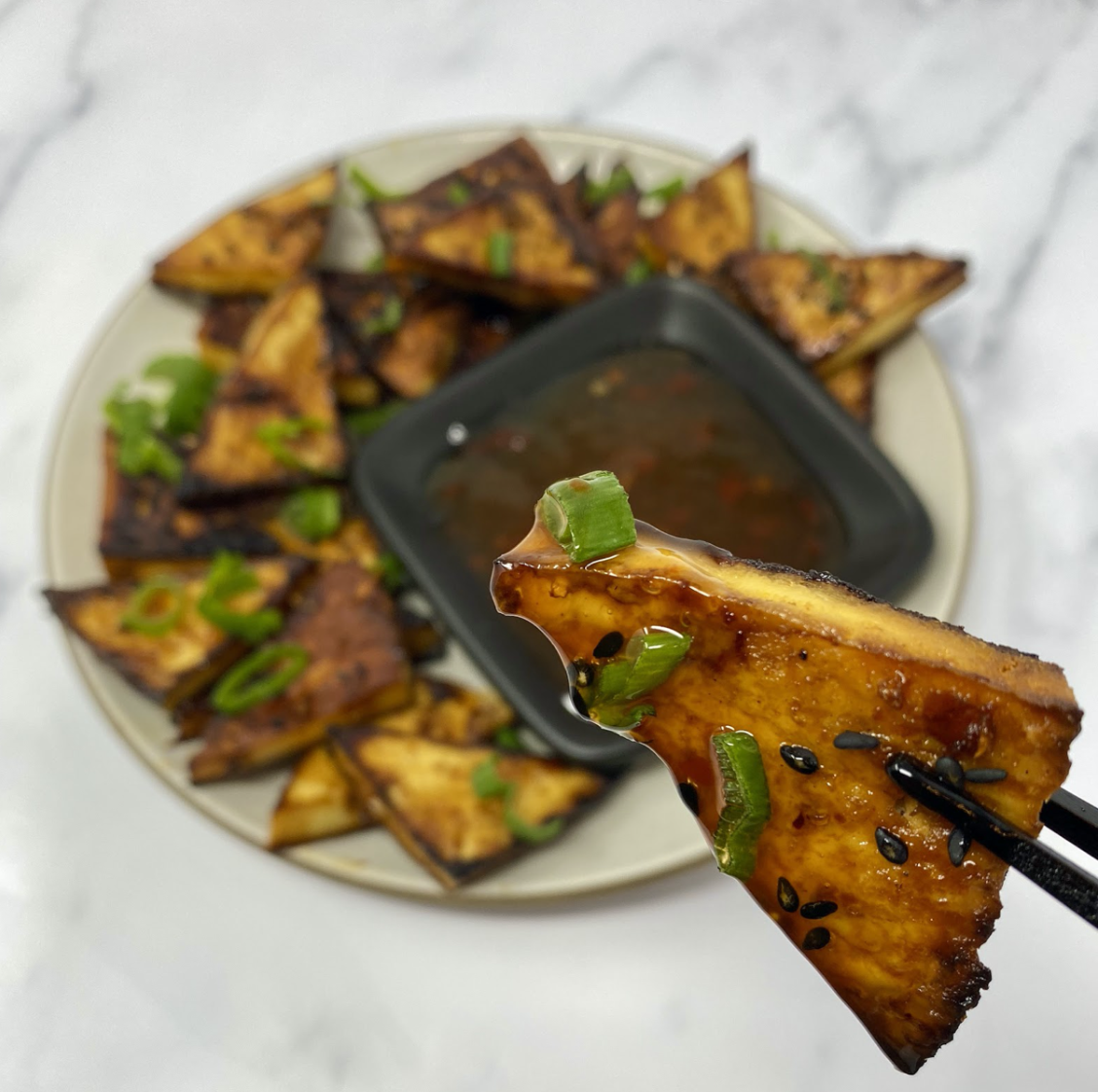 Baked Ginger Tofu