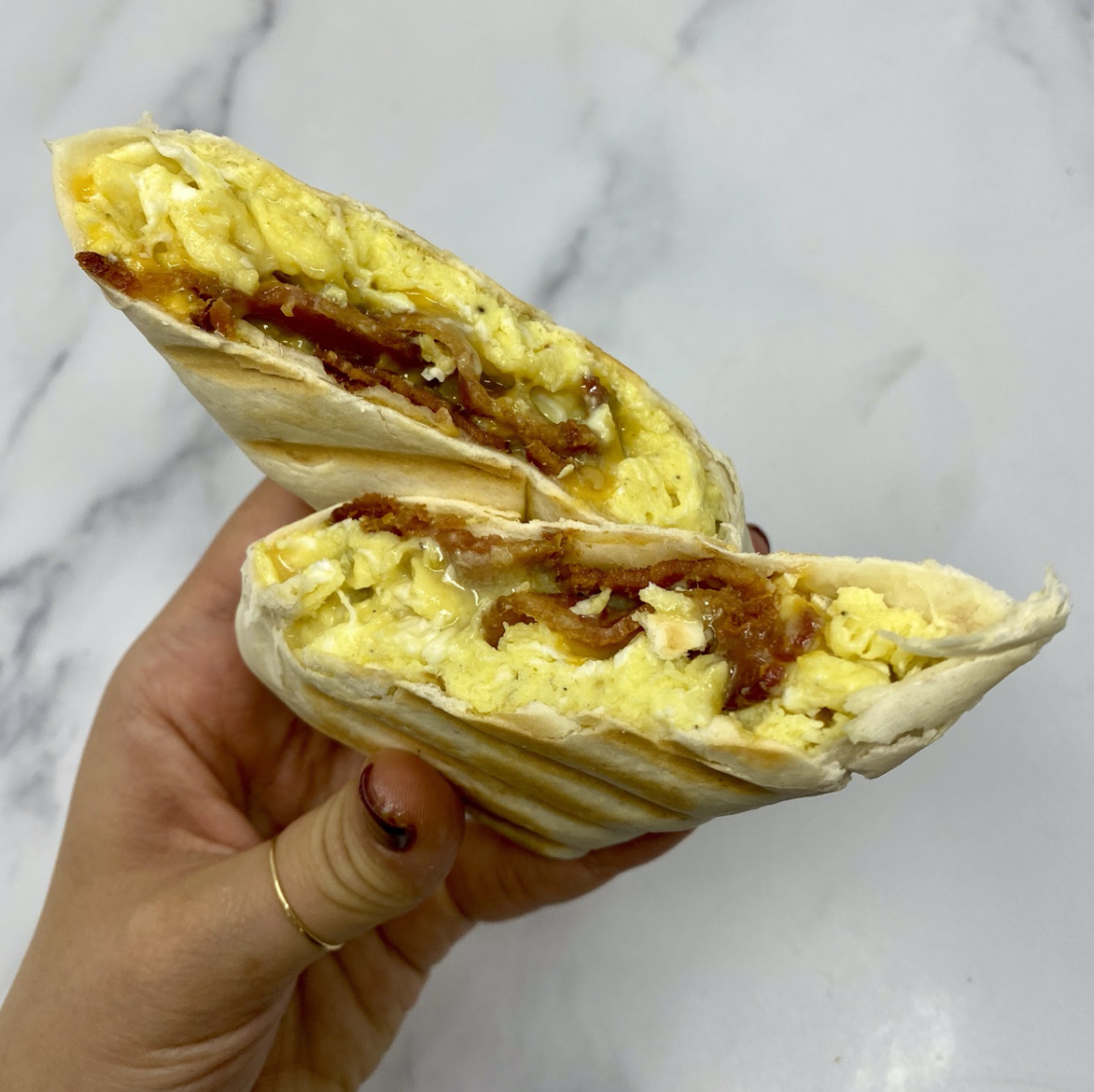 Low Carb Breakfast Burrito