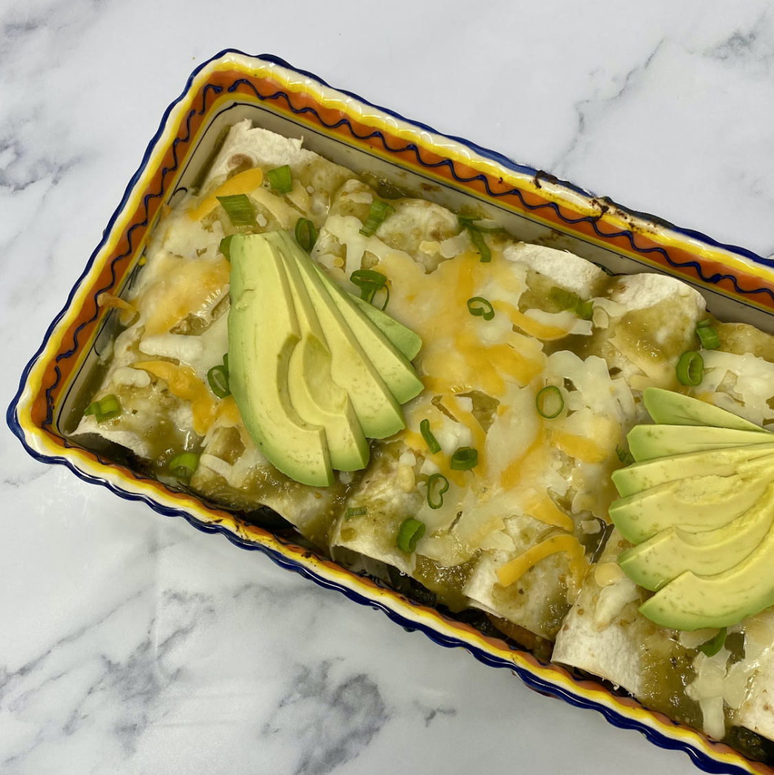 Salsa Verde Enchiladas