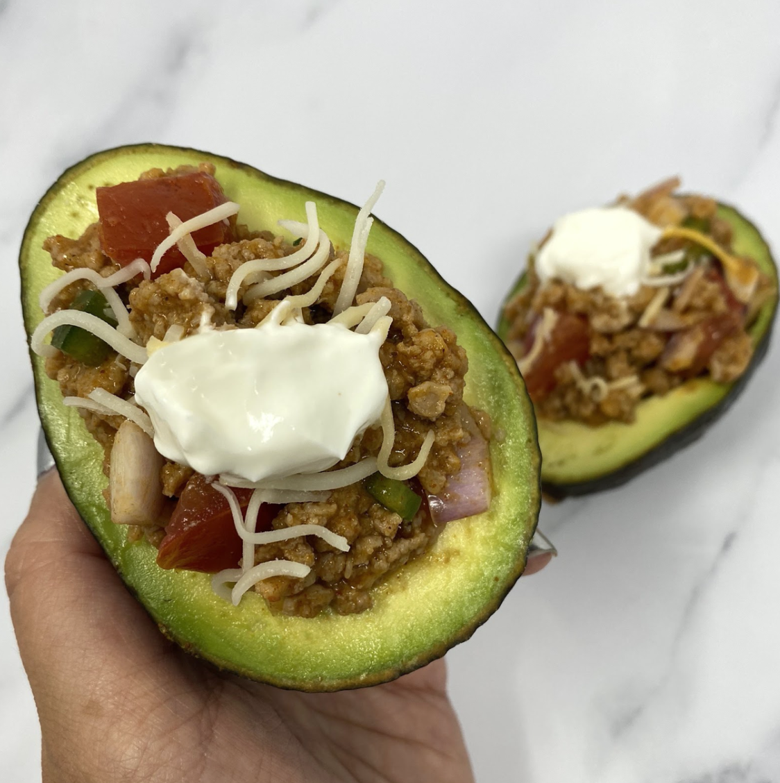 Taco Stuffed Avocado