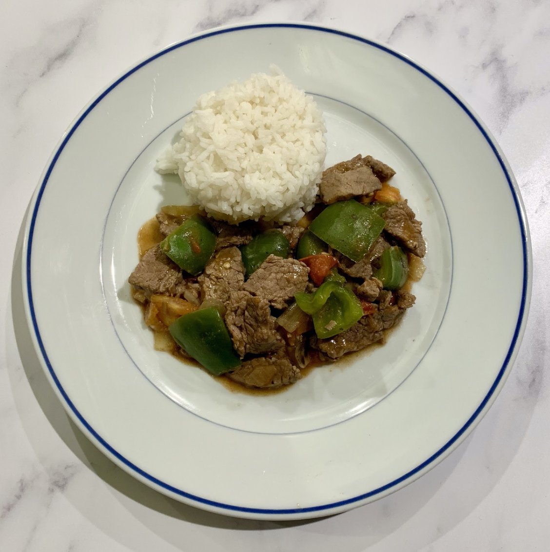 Chinese Beef Pepper Steak