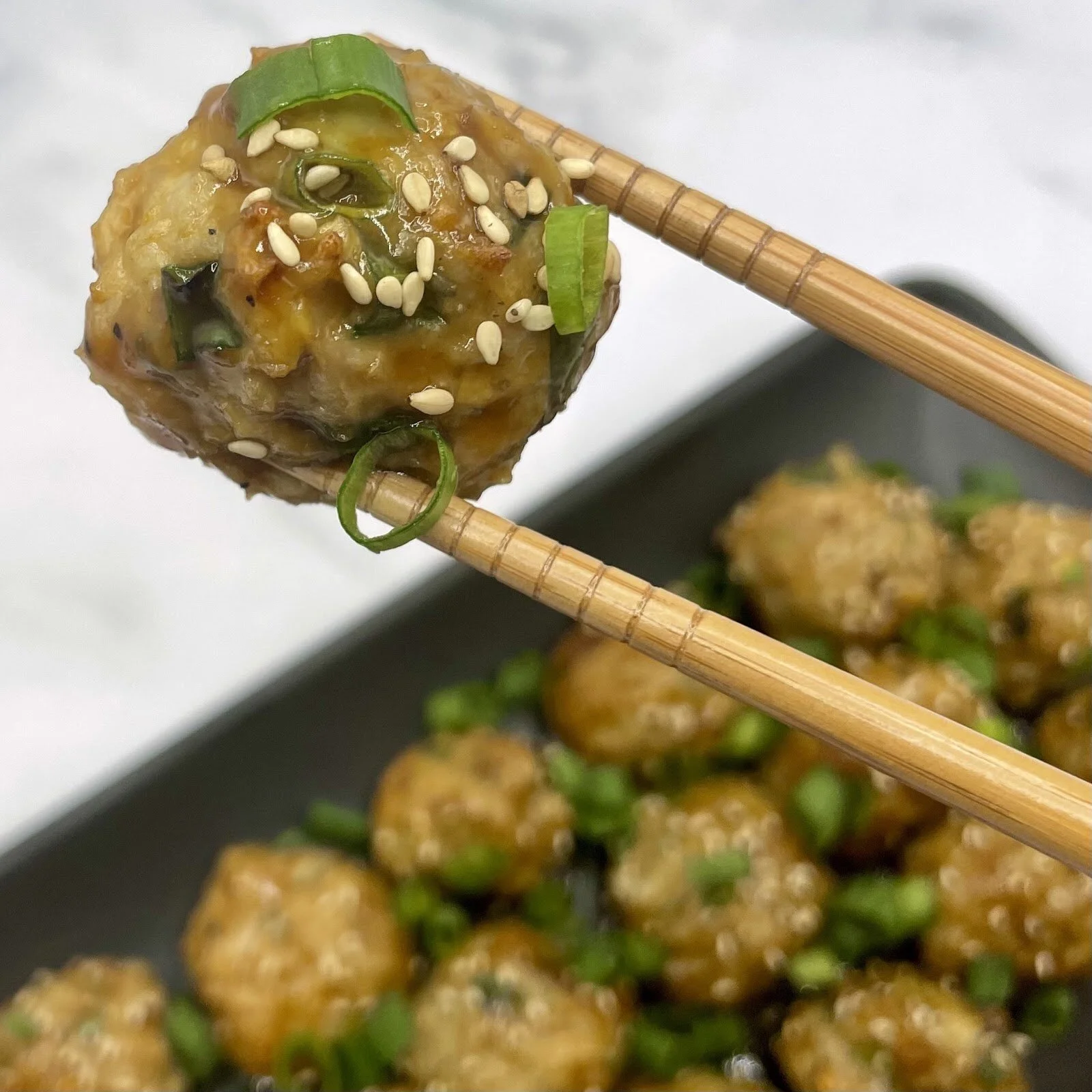 Asian Chicken Meatballs