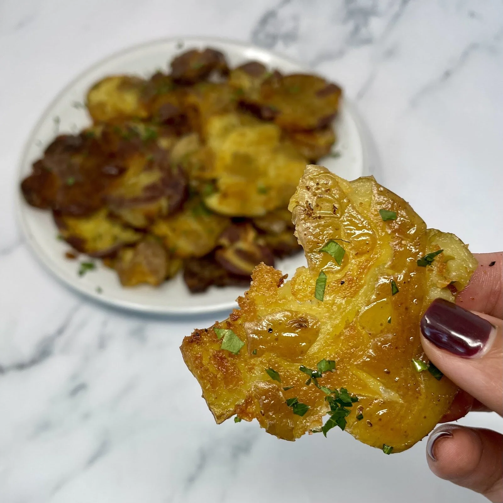 Crispy Smashed Potatoes