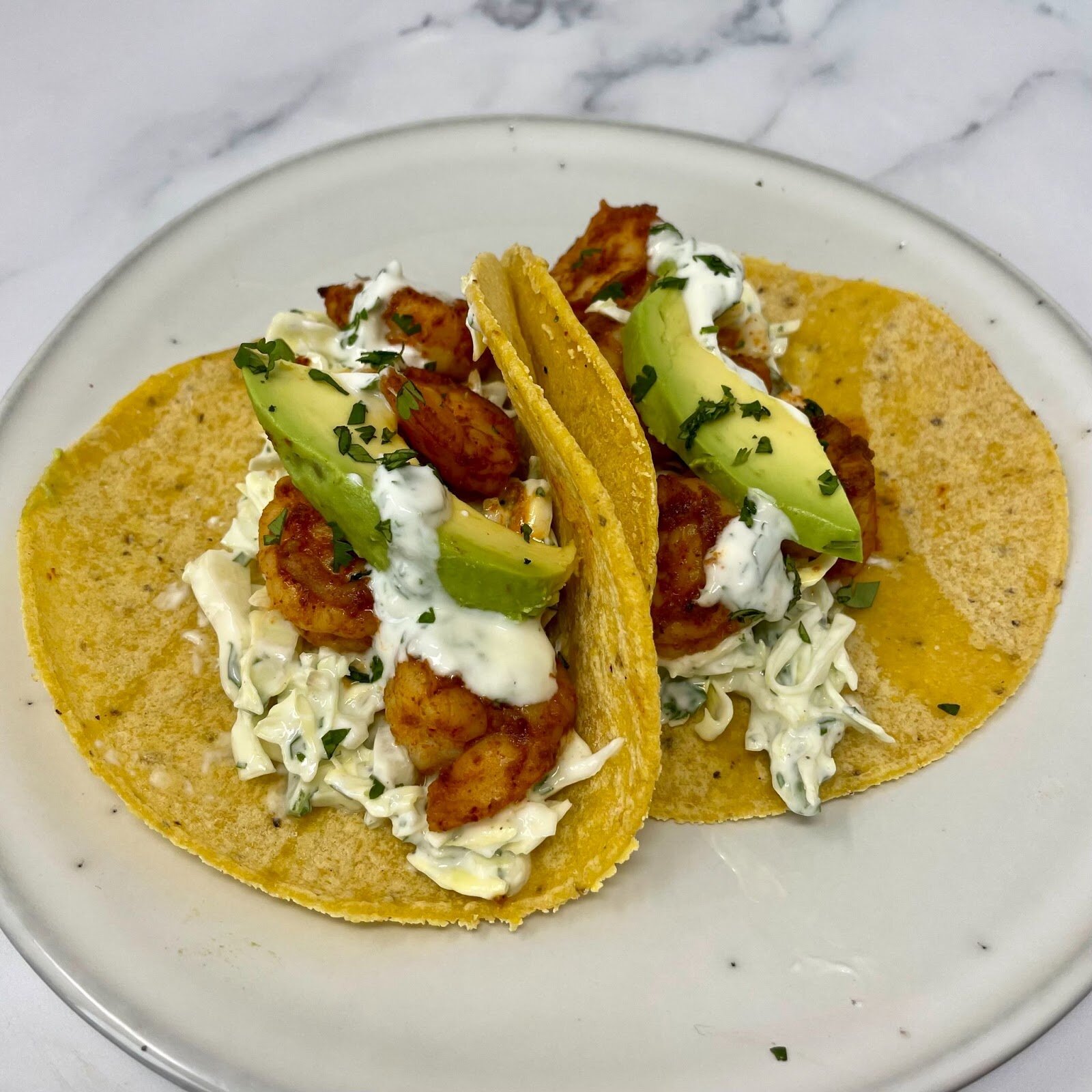 Healthy Shrimp Tacos
