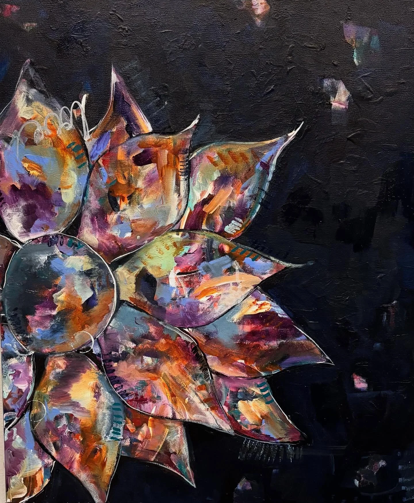 BLOOM IN THE DARK

Things are feeling a bit heavy right now, but art is still my way of finding light in the dark.

&ldquo;Hope is being able to see that there is light despite all of the darkness.&rdquo; -Desmond Tutu

#Hope #hopeoverfear