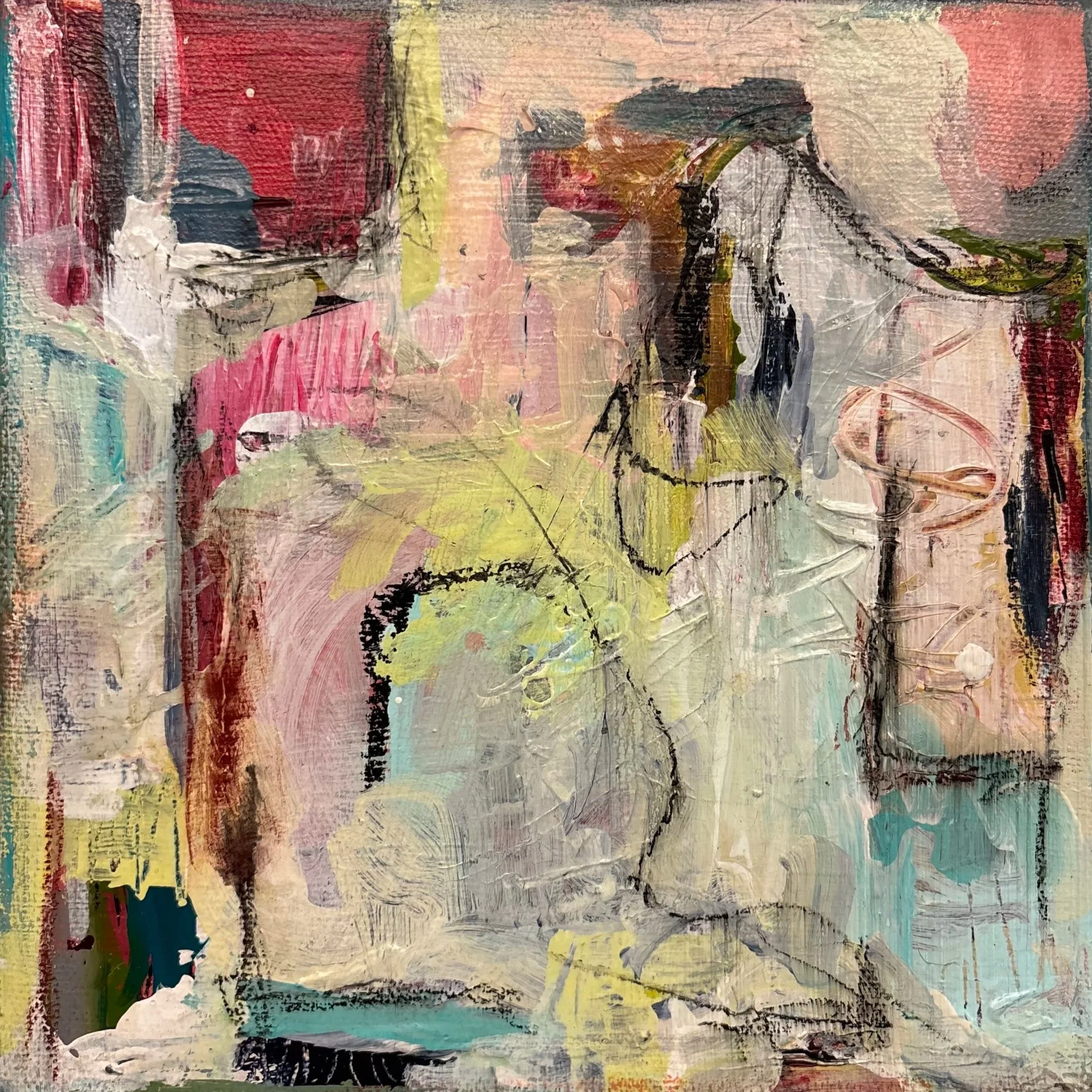 In The Pink        8"x 8"    $60