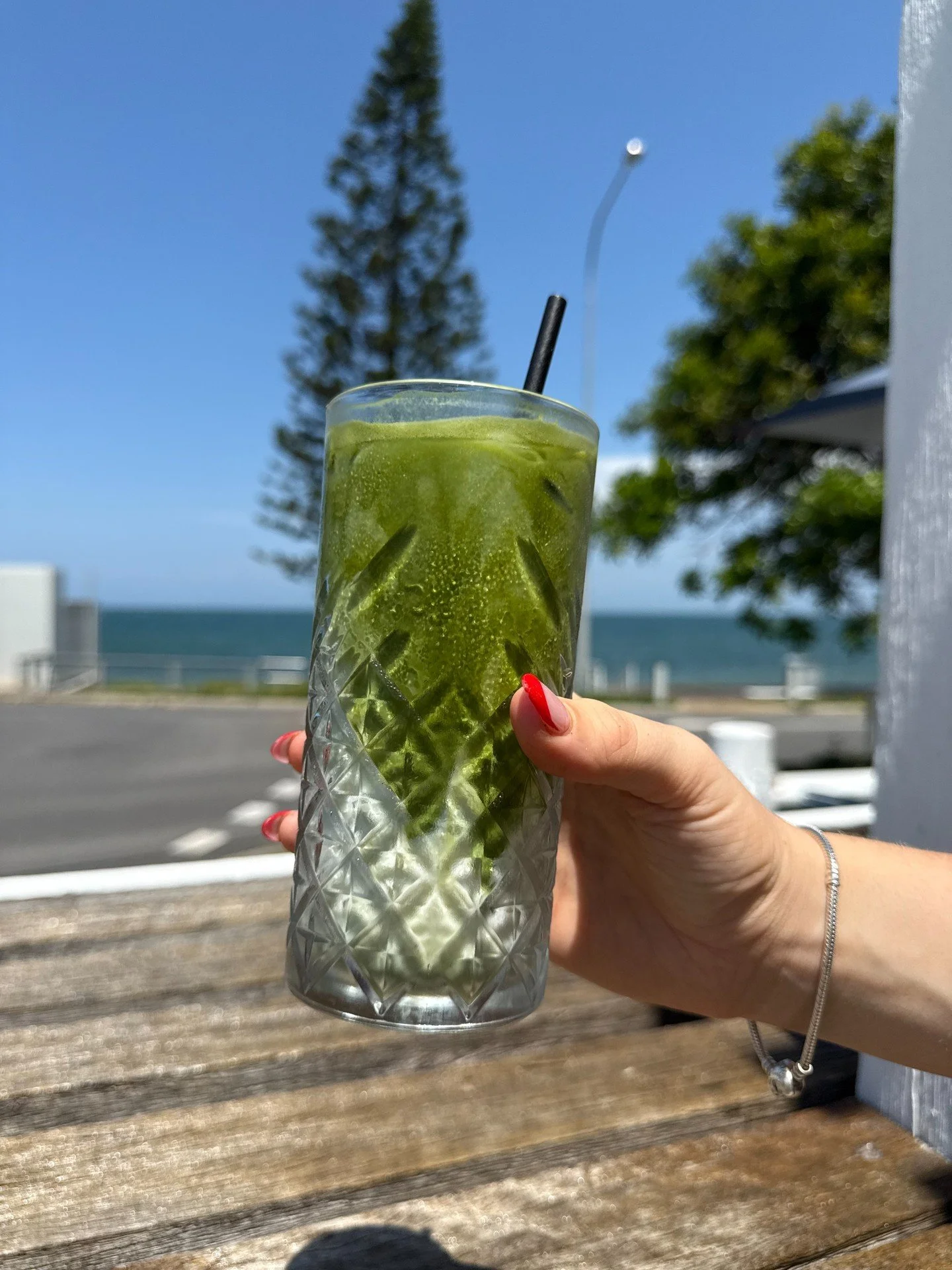 How good does it look - the perfect morning matcha moment!

Available now &amp; absolutely hitting the spot.