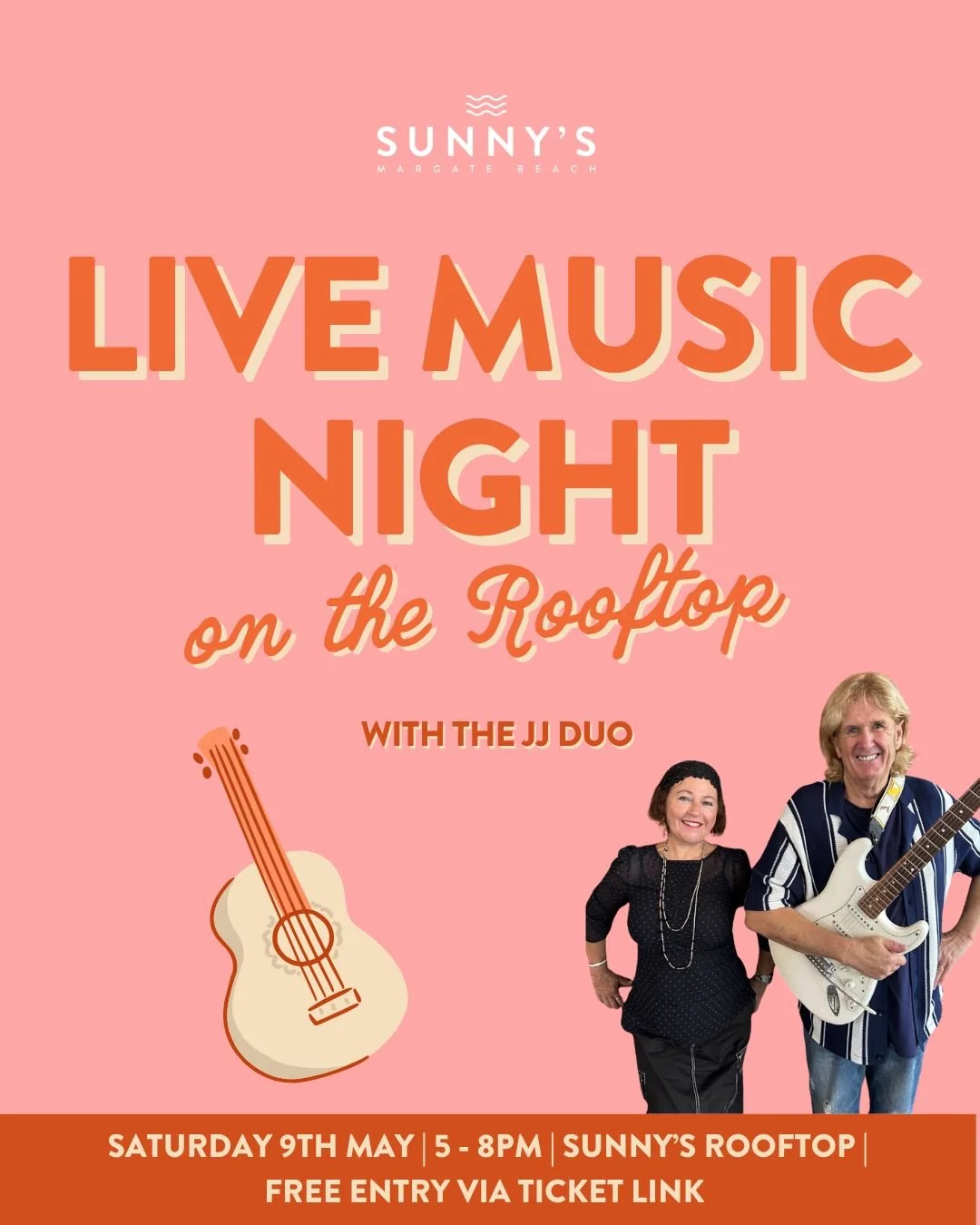 Sunset, cocktails and live tunes on the rooftop 🌞🎶
Join us next Saturday, 9th May for a Rooftop Summer Session with JJDuo Queensland bringing the vibes from 5&ndash;8pm &mdash; think classics, modern hits and everything in between 🍹✨

🕐 Doors ope