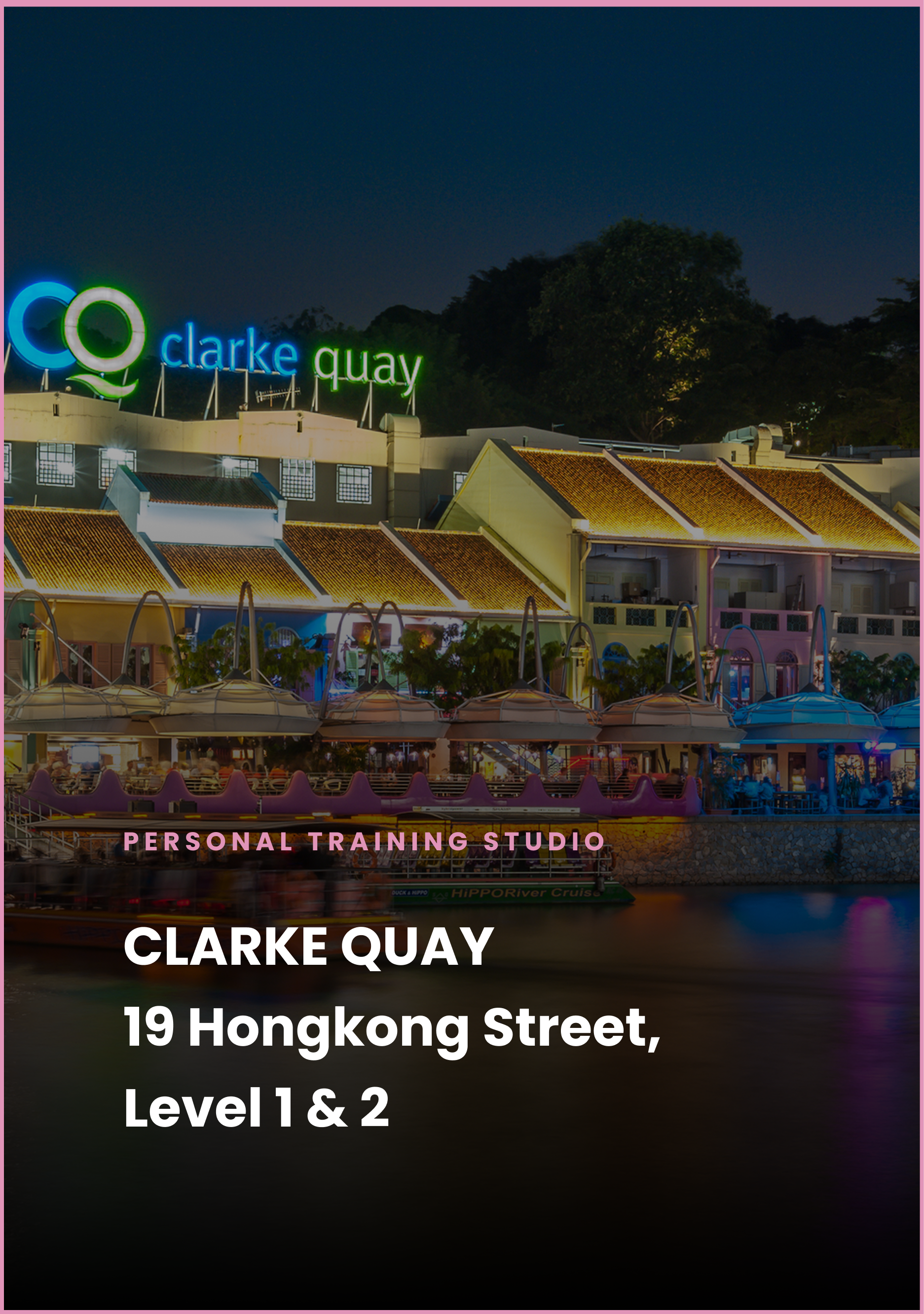 Women-only gym in Clarke Quay Singapore MSFIT personal training studio