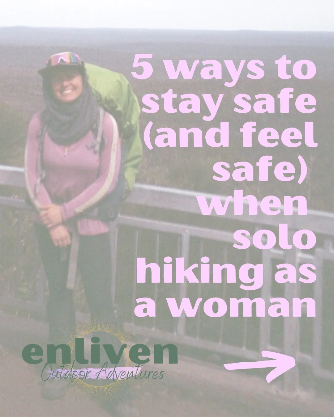 I just completed the 1000km Bibbulmun Track on Noongar Country in South West WA, and the most common thing I got asked was &ldquo;Did you feel safe by yourself?&rdquo;. 

Safety is a huge concern for most women, and concerns for personal safety can b