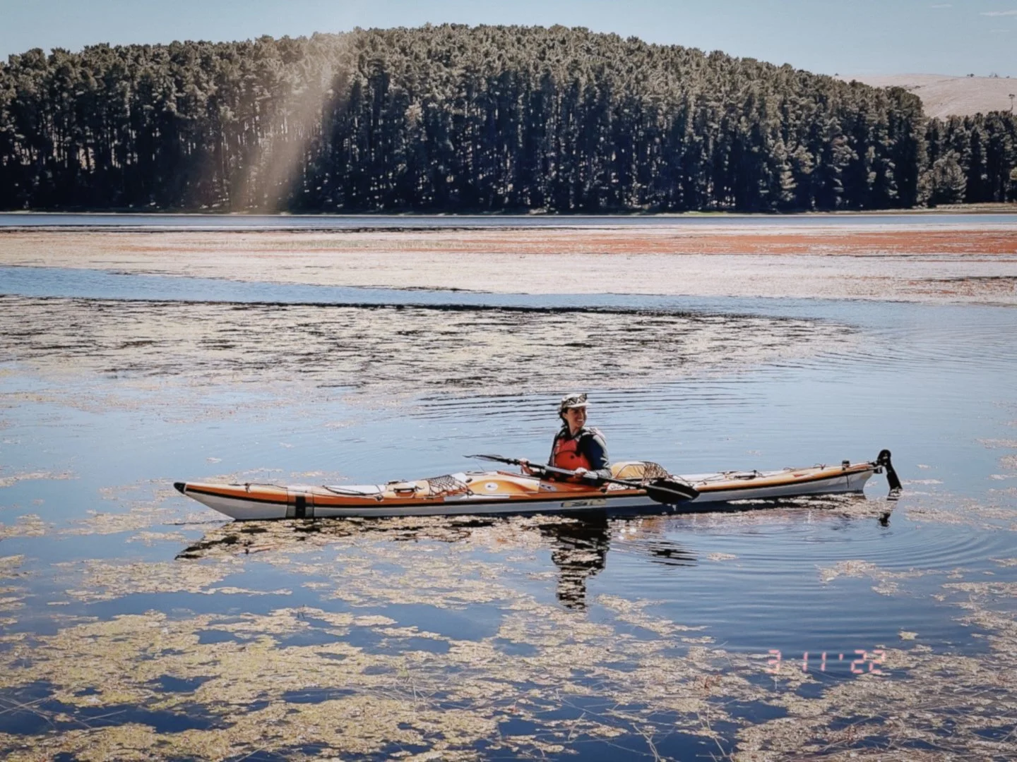 Elise Lavers women's kayaking guide enliven outdoor adventures overnight coorong kayaking expedition
