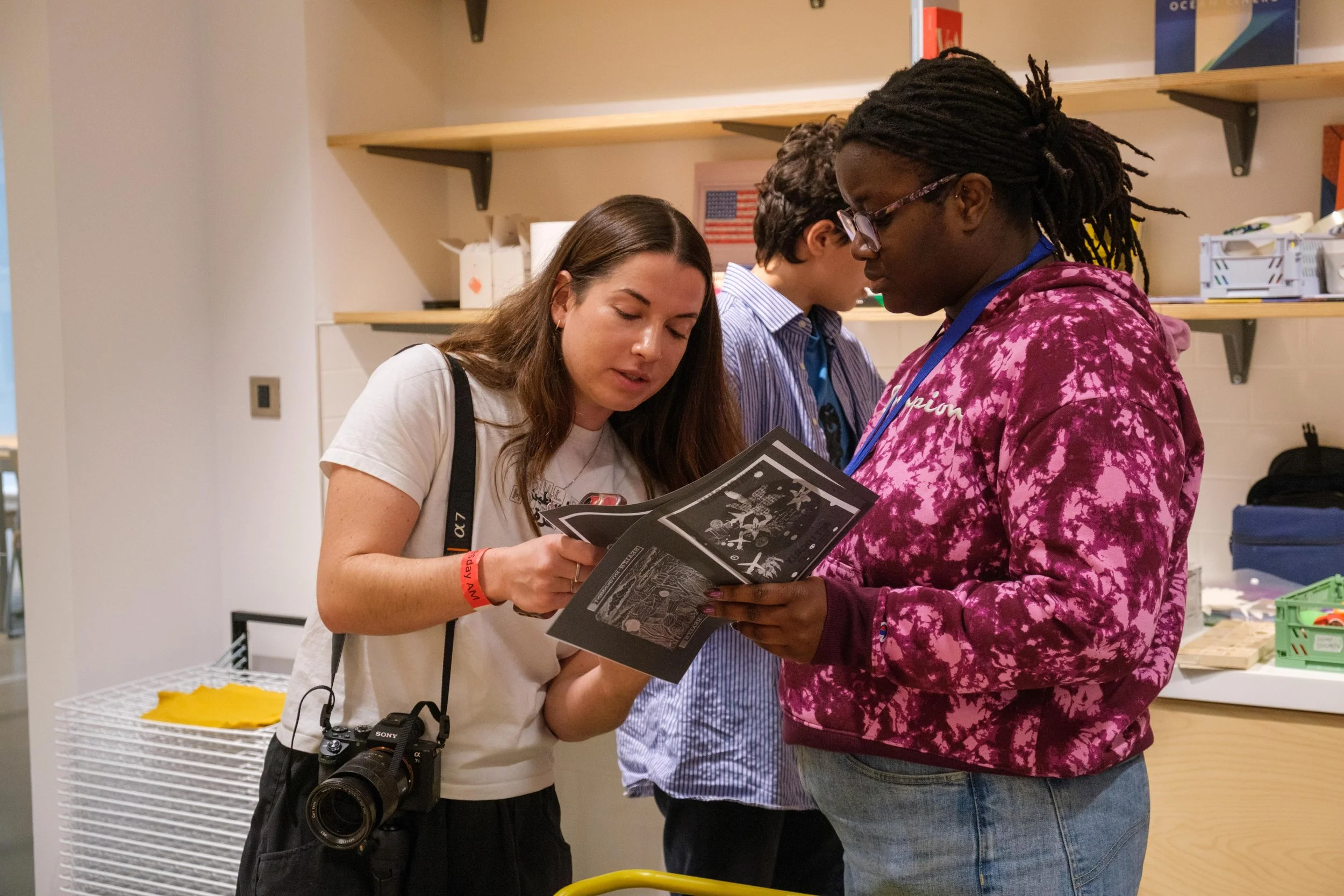 V&A East Workshop with Mo Langmuir