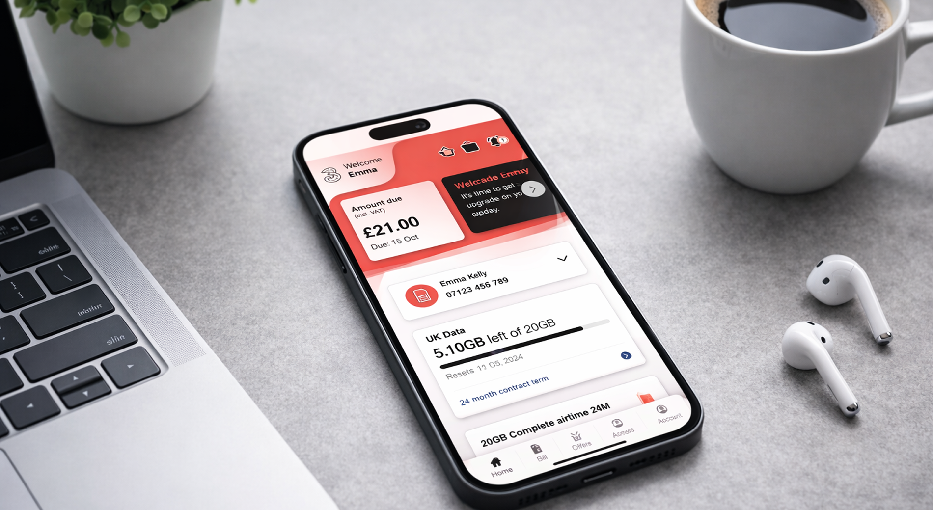 My3: Three's in life mobile app